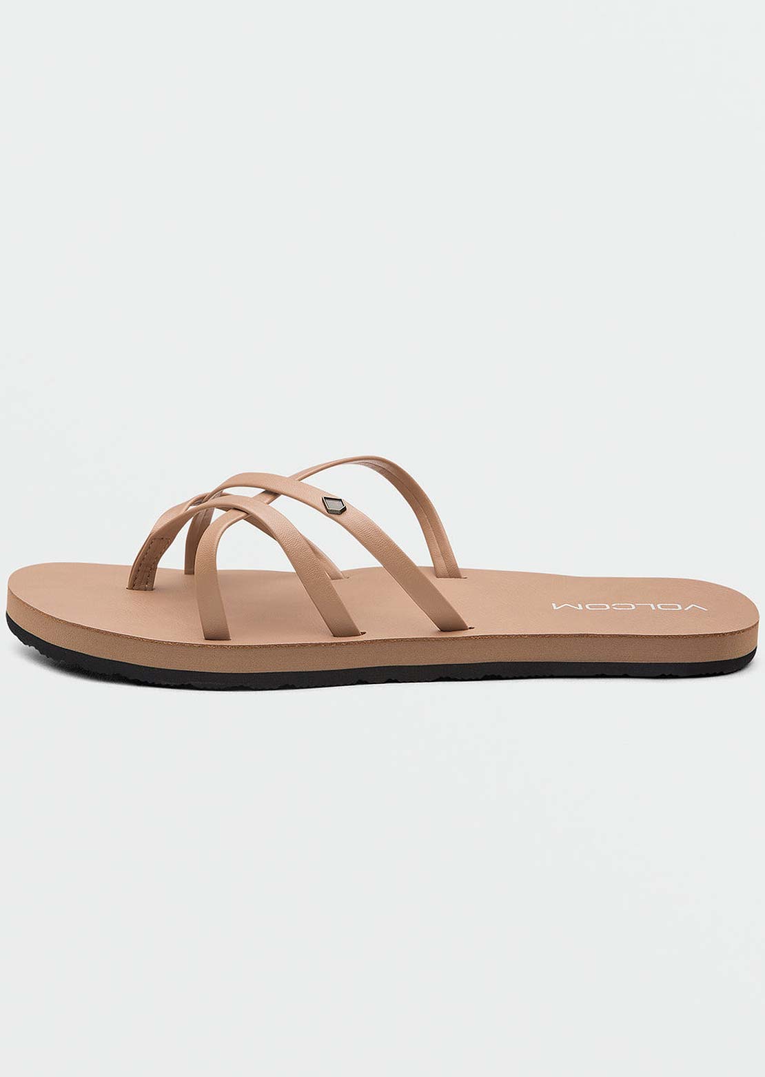 Volcom Women's New School II Sandals Natural