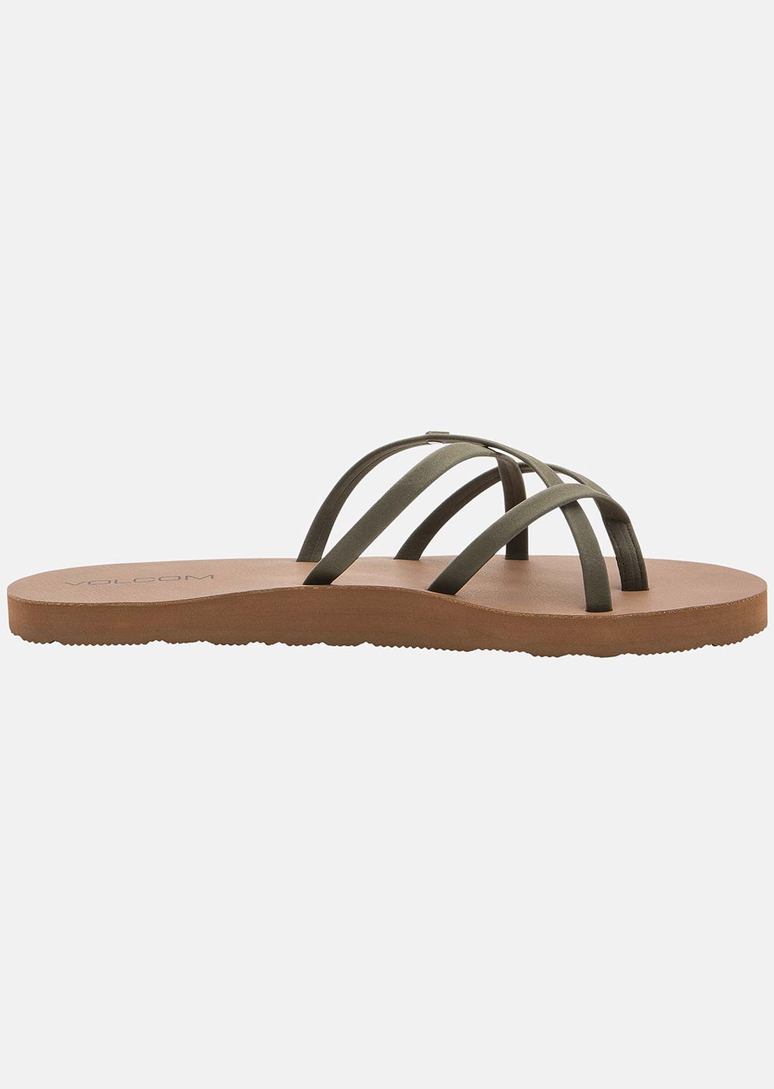 Volcom Women's New School II Sandals Olive