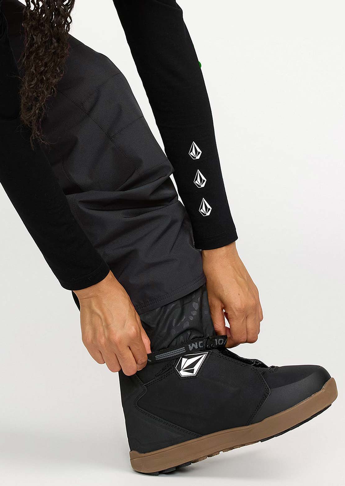 Volcom Women's Obsedian TDS Insulated Pants Black