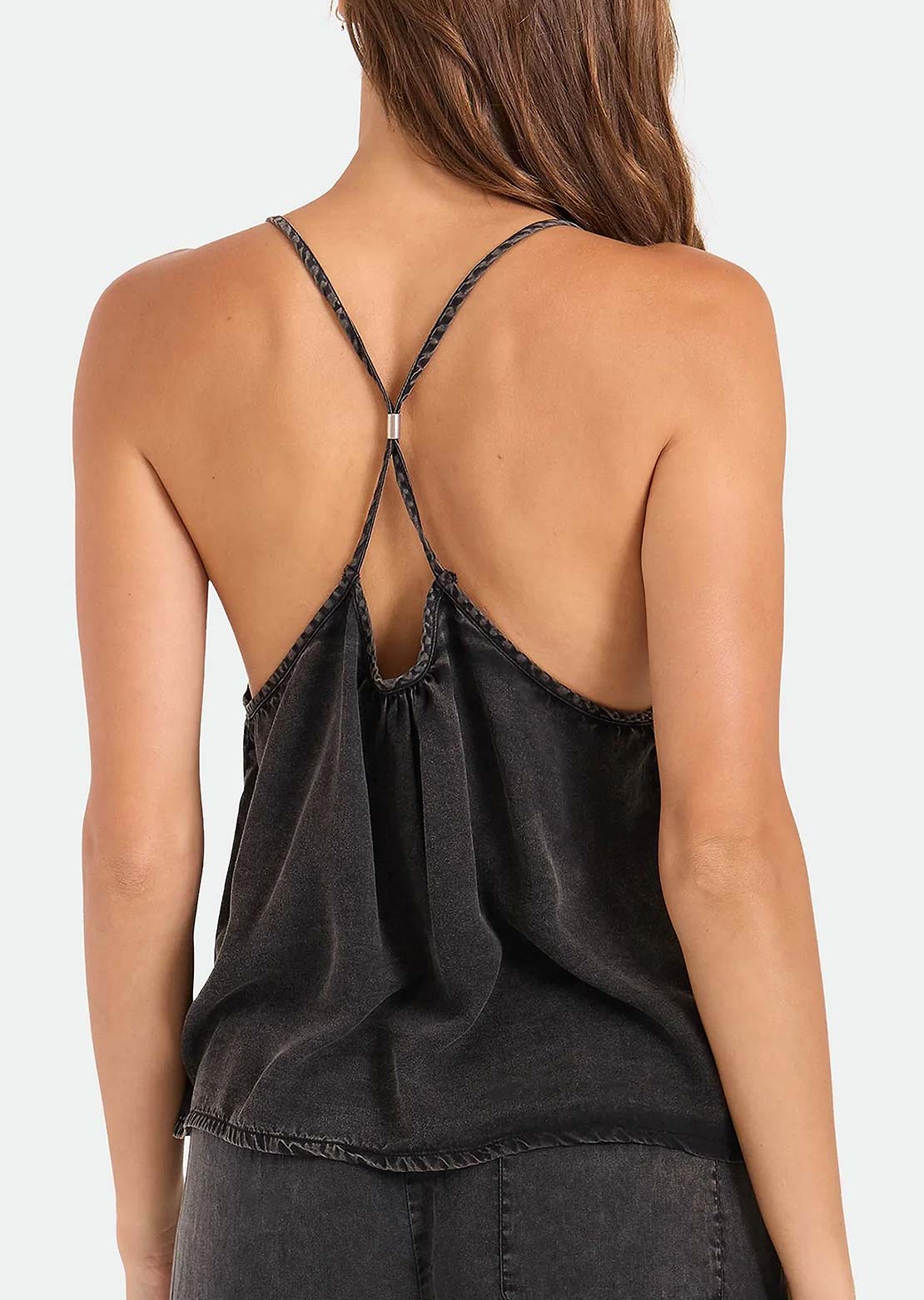 Volcom Women's Pleat Heart Cami Top