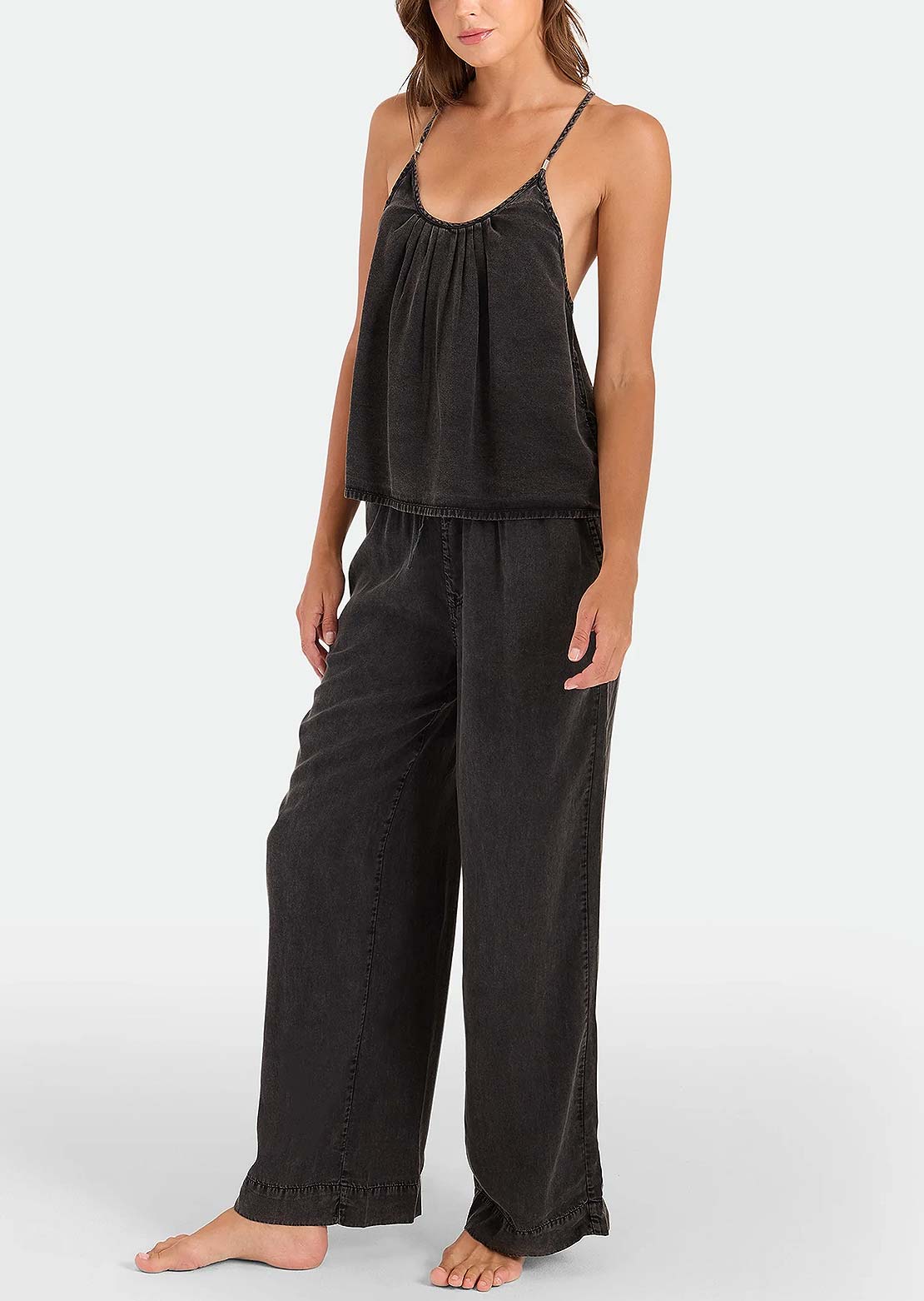 Volcom Women's Pleat Heart Cami Top