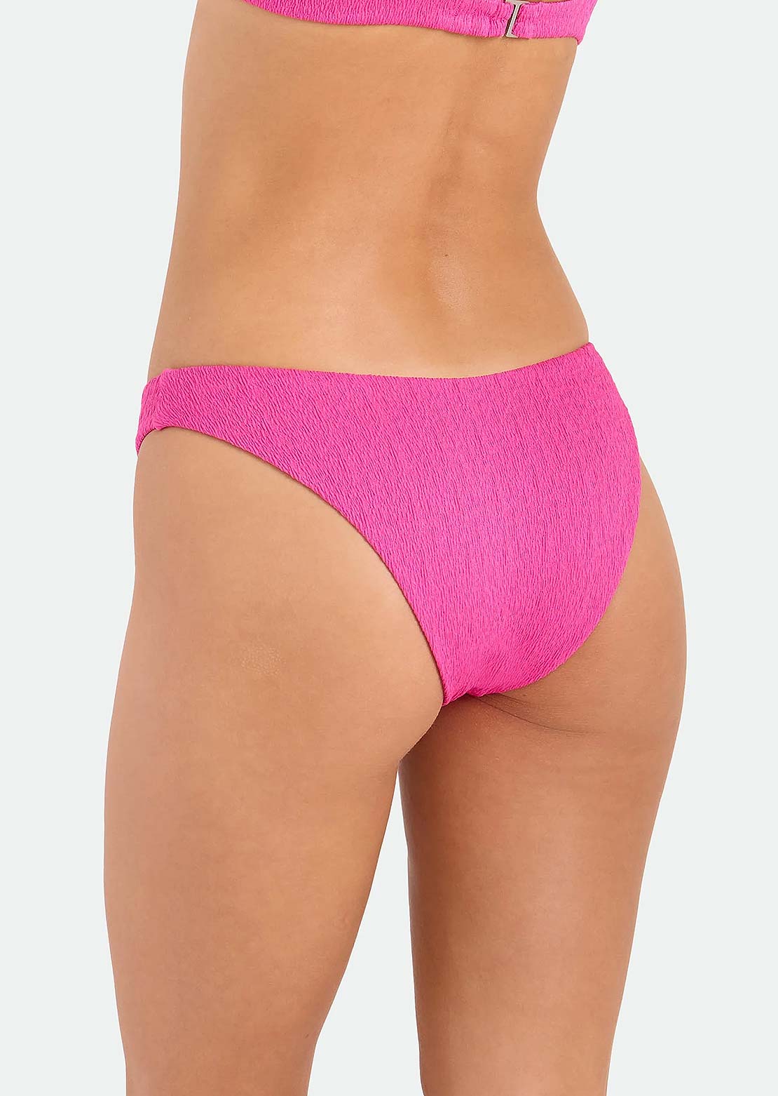 Volcom Women's Pucker Up 90s V Bikini Bottom Bright Fuschia