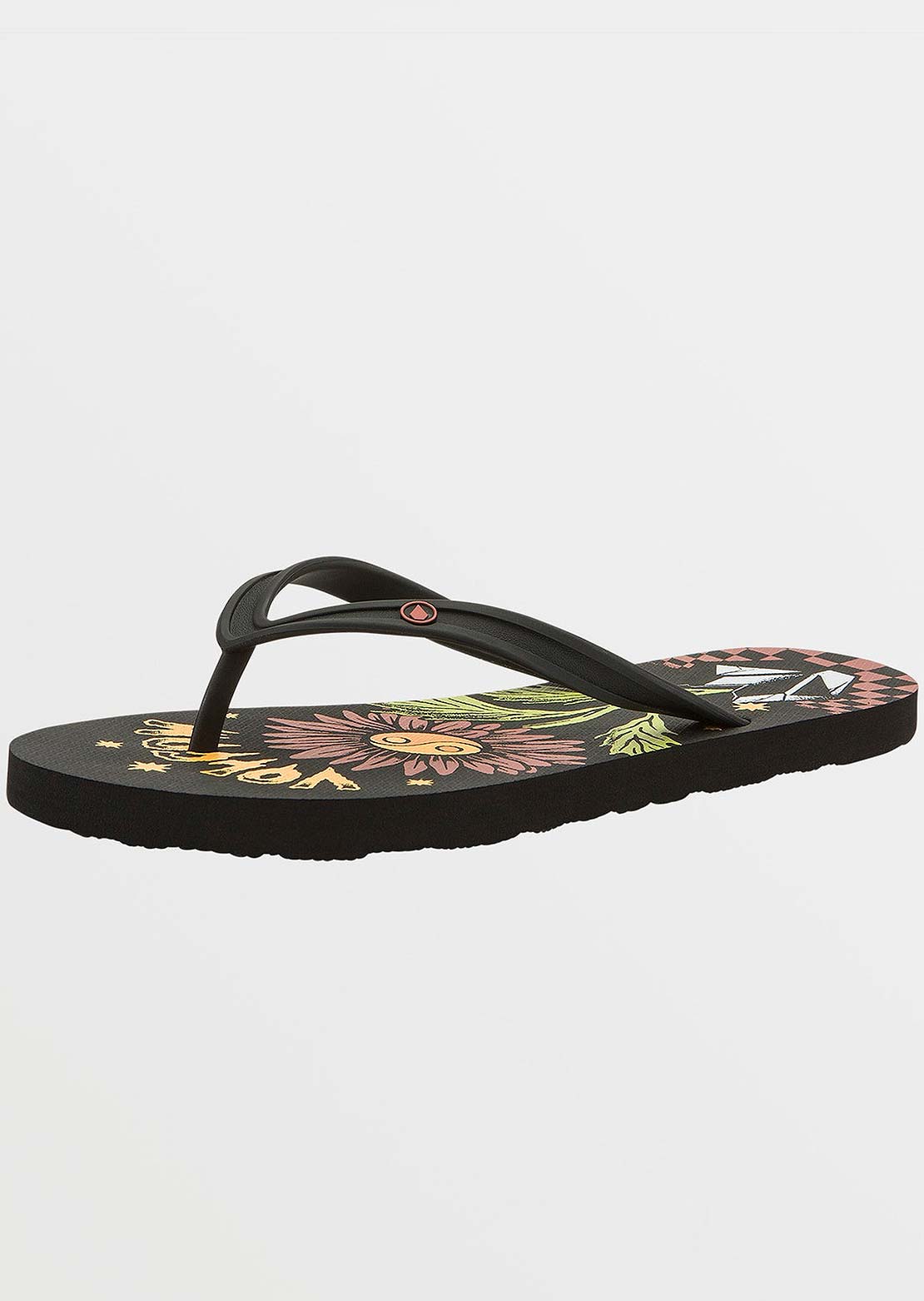 Volcom Women's Rocking Sandals Vintage Black