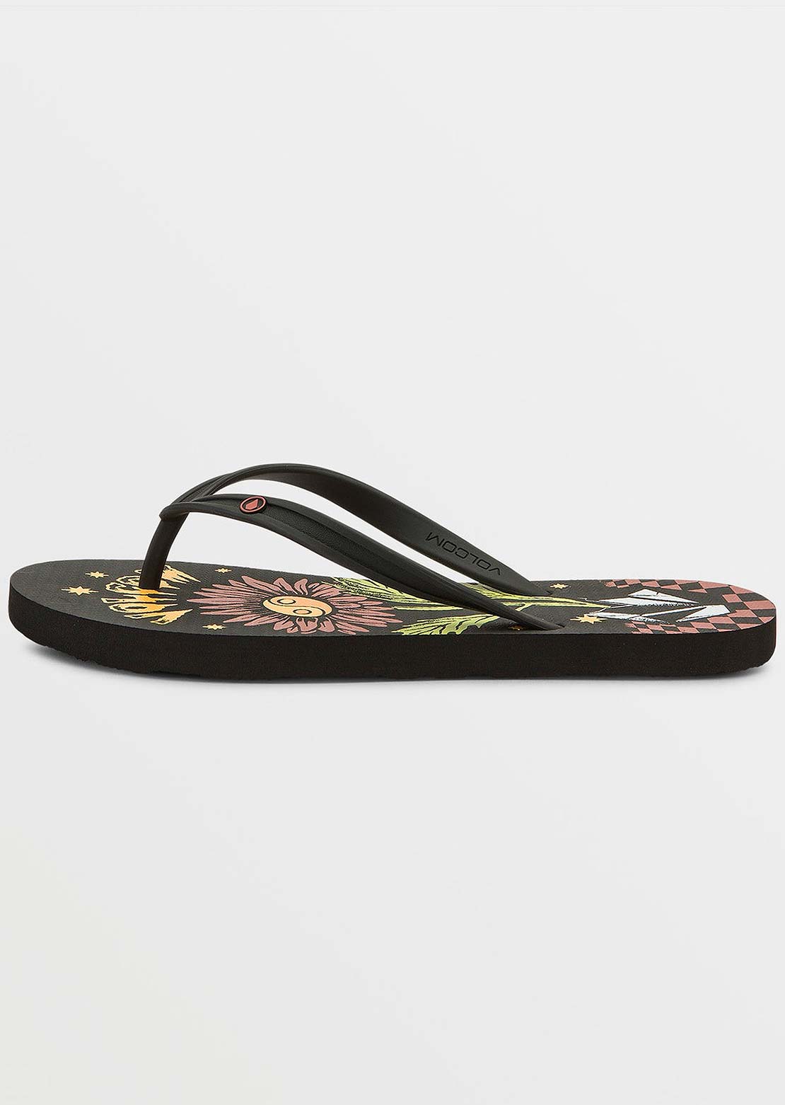 Volcom Women's Rocking Sandals Vintage Black