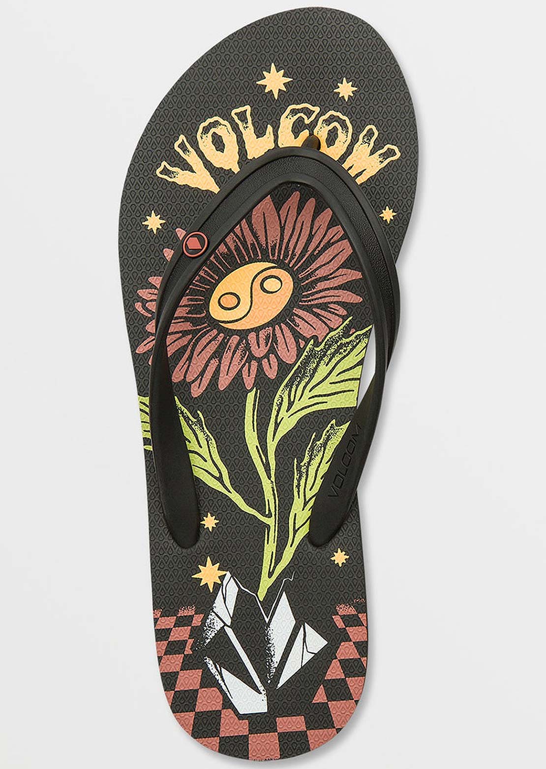 Volcom Women's Rocking Sandals Vintage Black