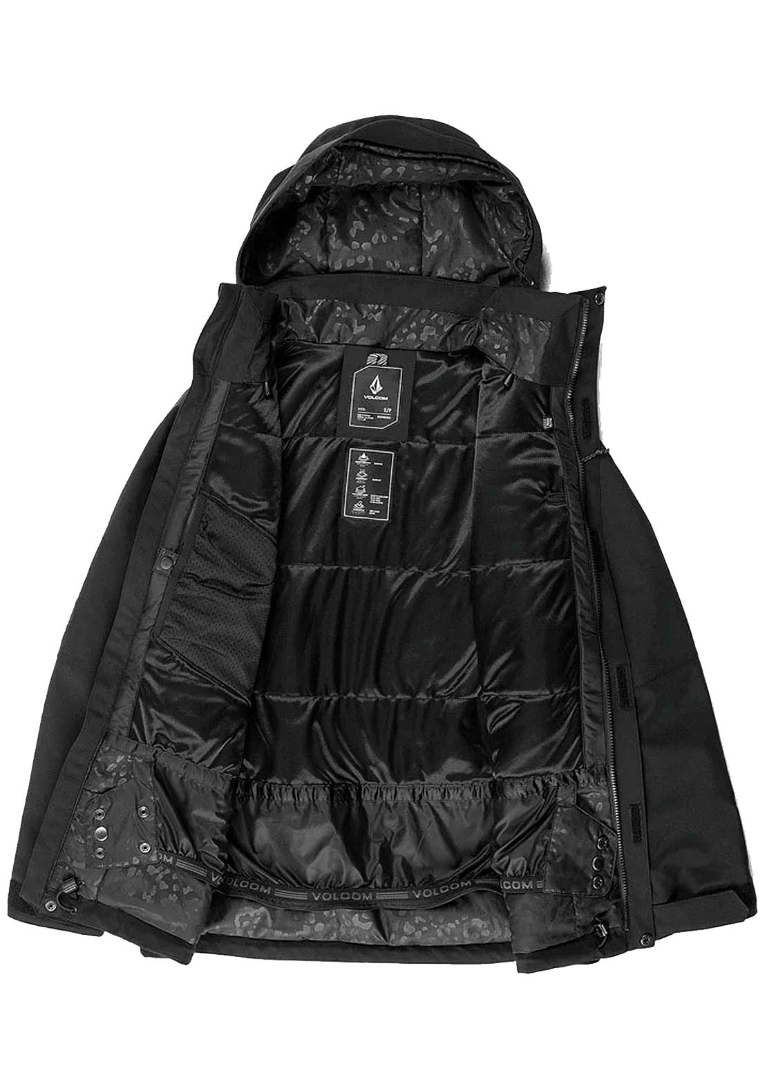 Volcom Women's Shelter 20K 3D Stretch Jacket Black