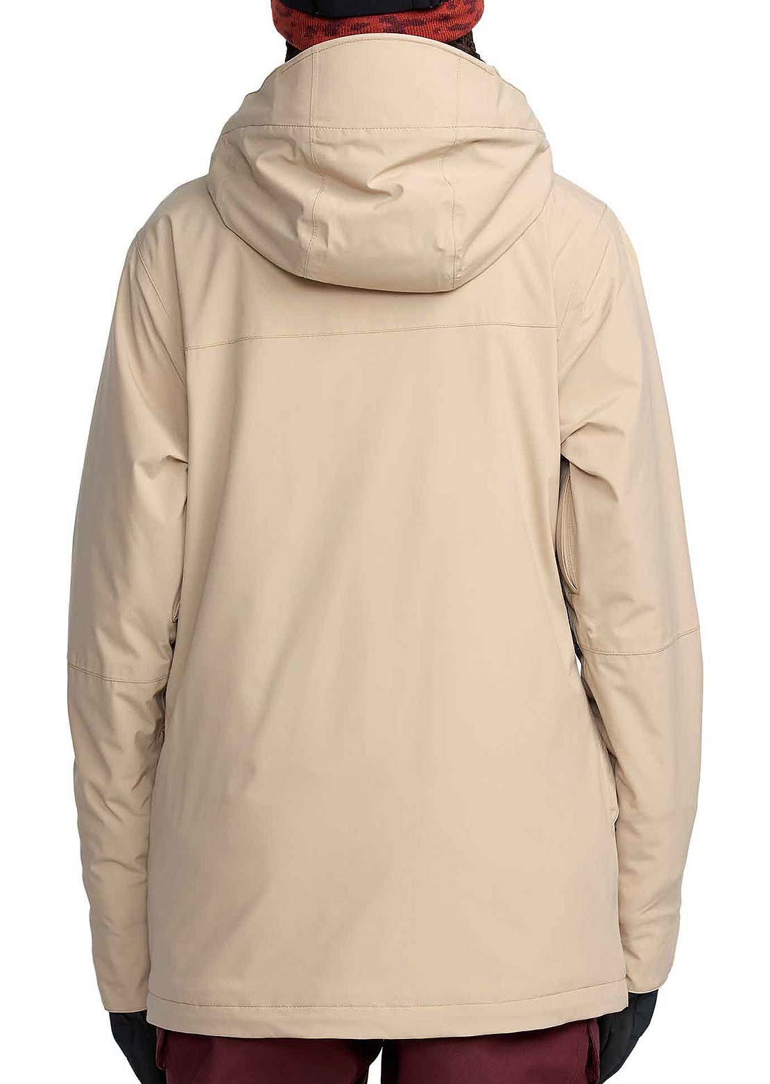 Volcom Women's Shelter 20K 3D Stretch Jacket Oatmeal