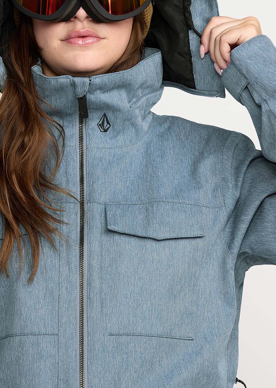 Volcom Women's Shiloh Snow Suit Denim