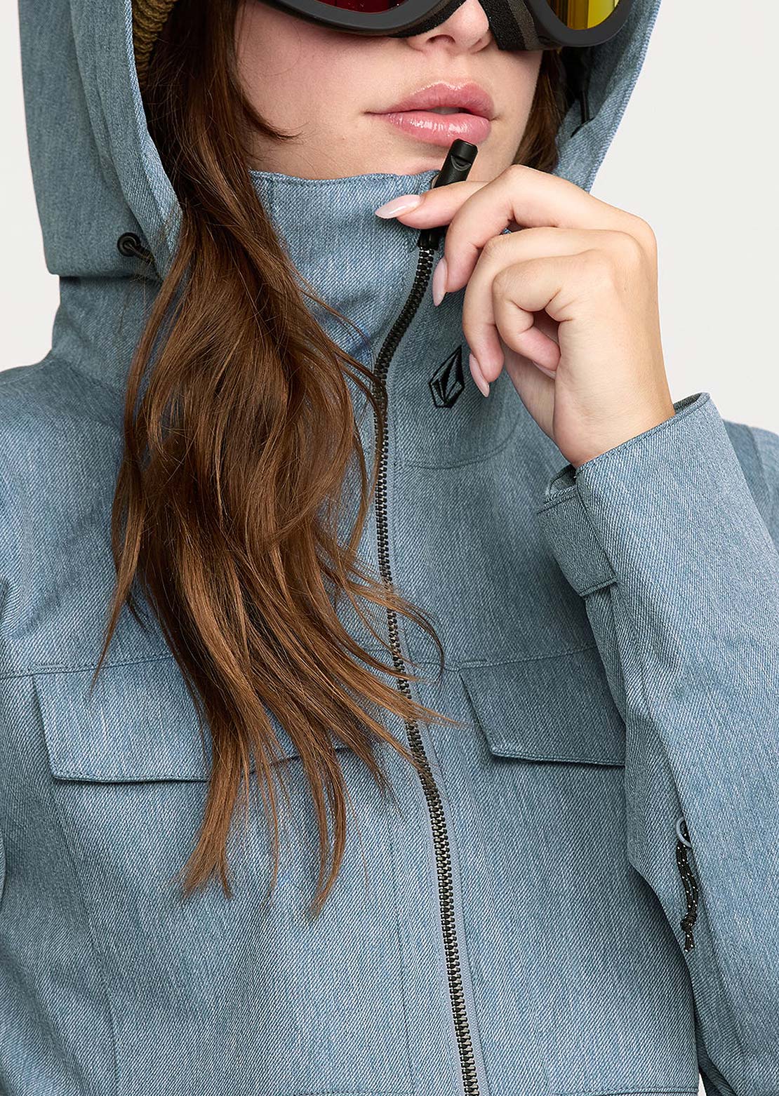 Volcom Women's Shiloh Snow Suit Denim