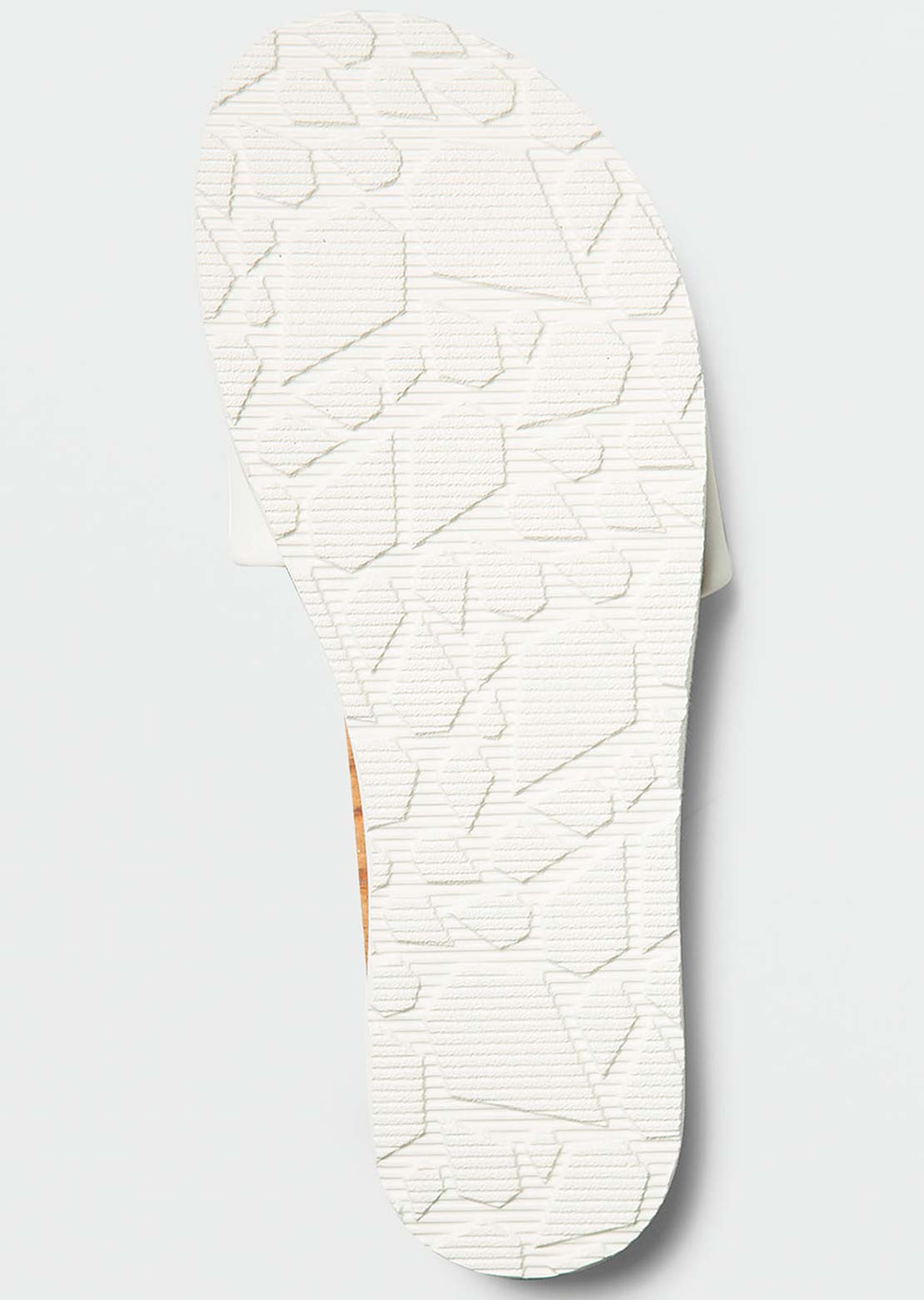Volcom Women's Simple Slides White