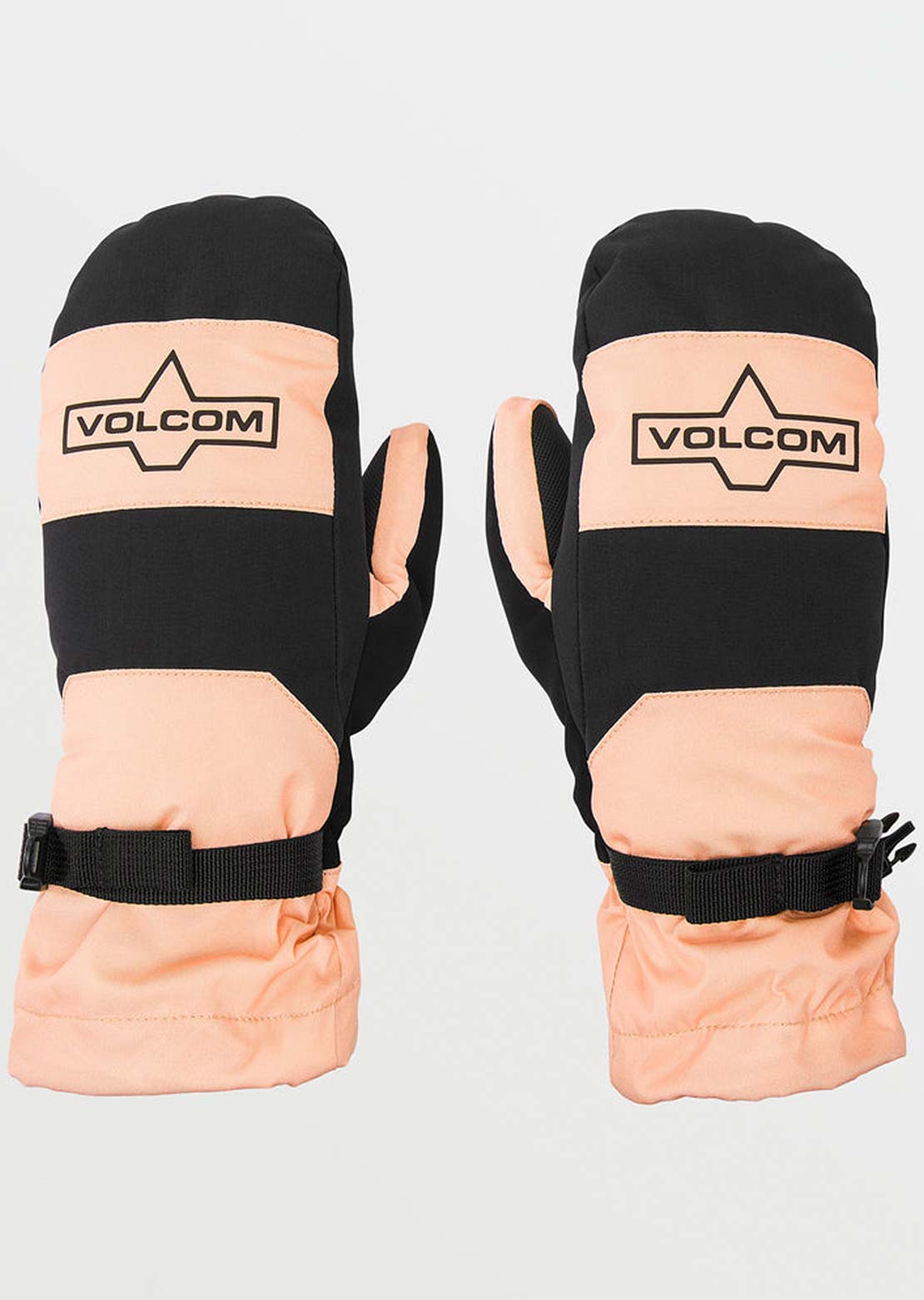 Volcom Women's Snow Over Mitts Coral Haze