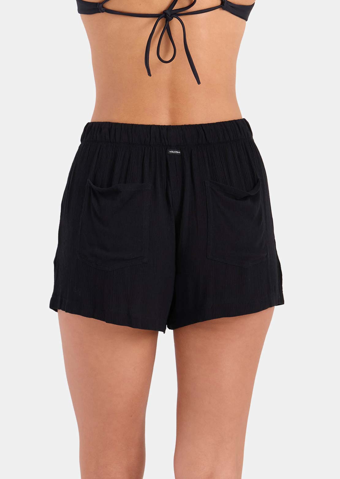 Volcom Women's Stone Shine VSC Shorts Black