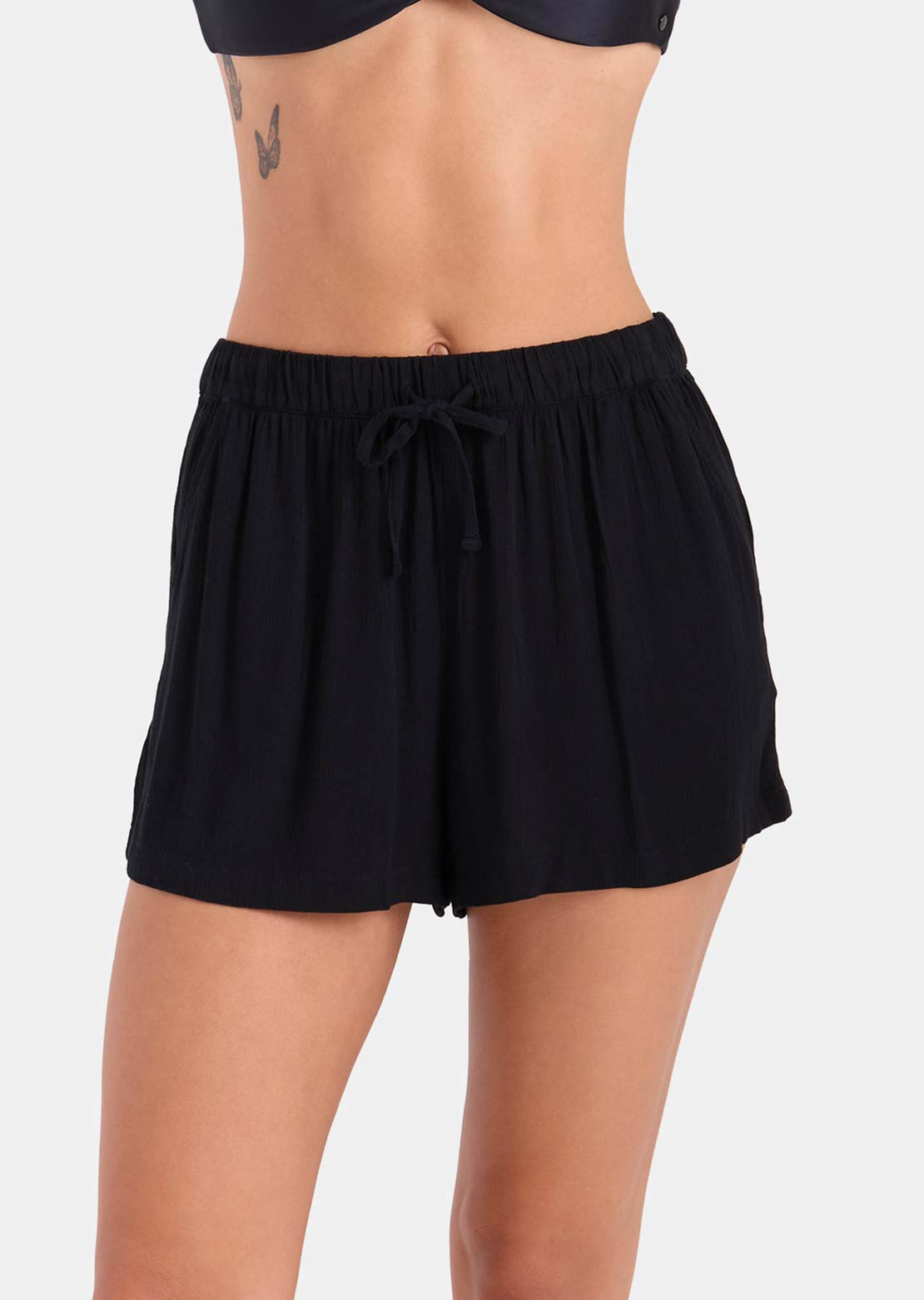 Volcom Women's Stone Shine VSC Shorts Black
