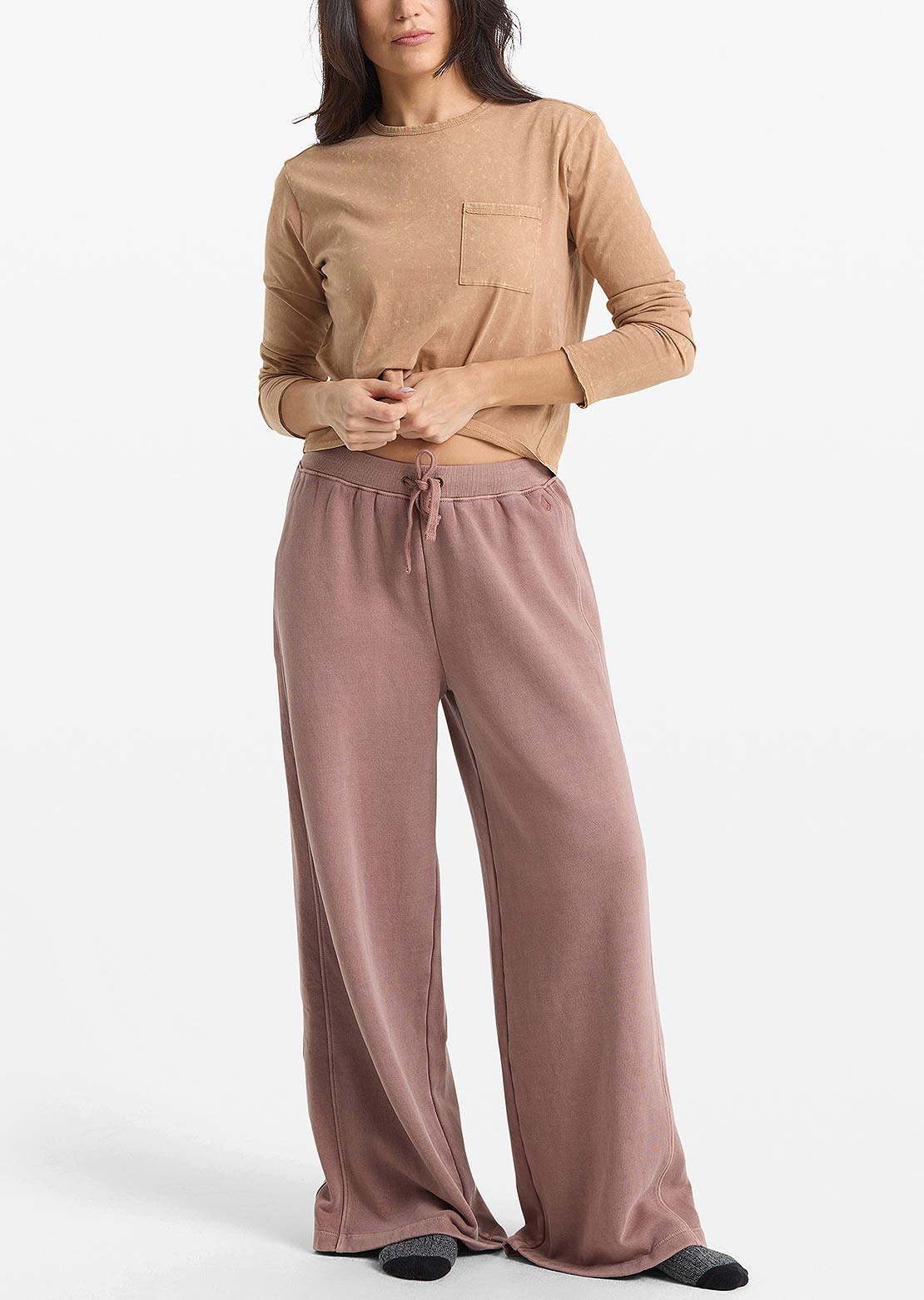 Volcom Women's Stone Soft Pants Desert Taupe