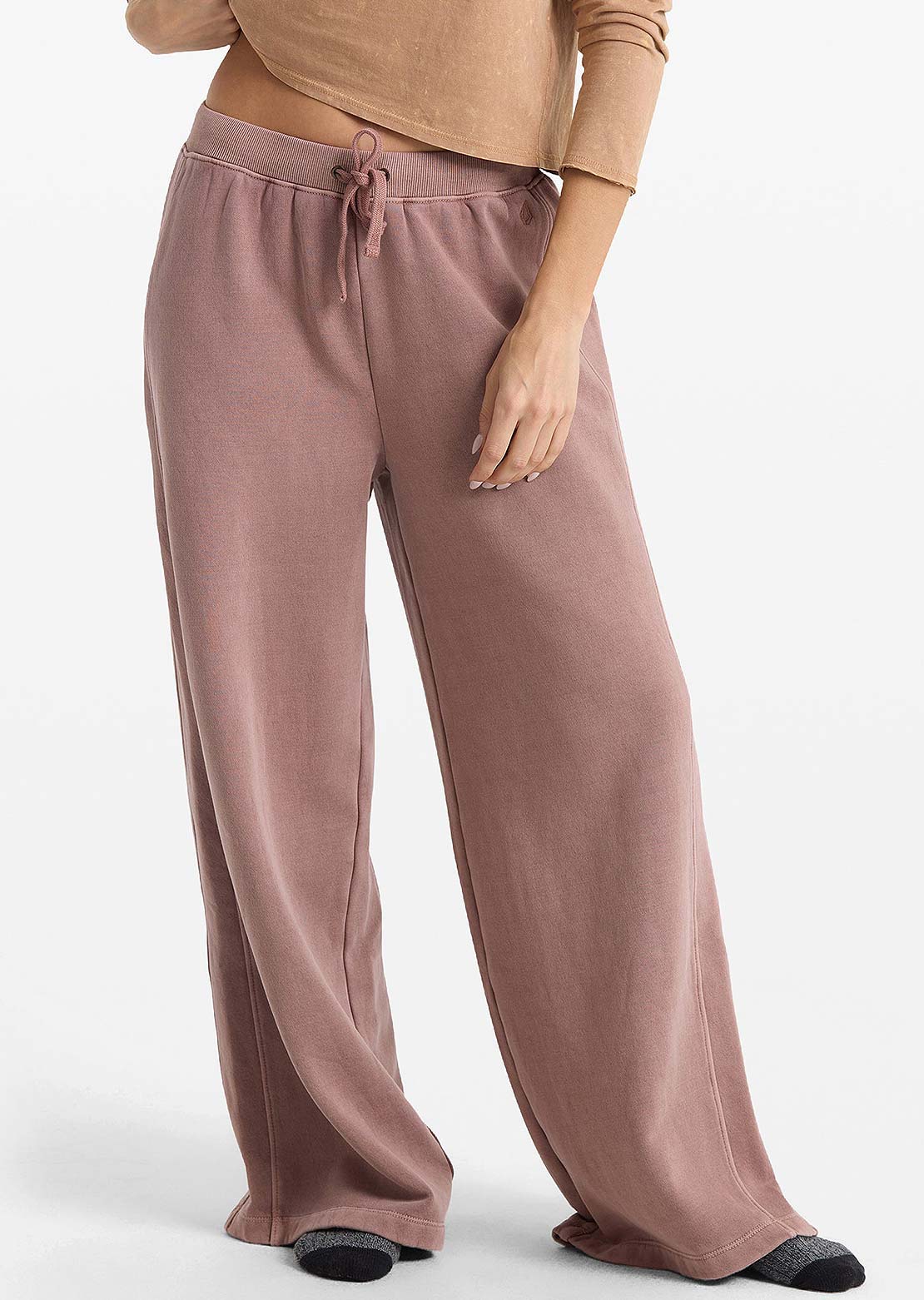 Volcom Women's Stone Soft Pants Desert Taupe