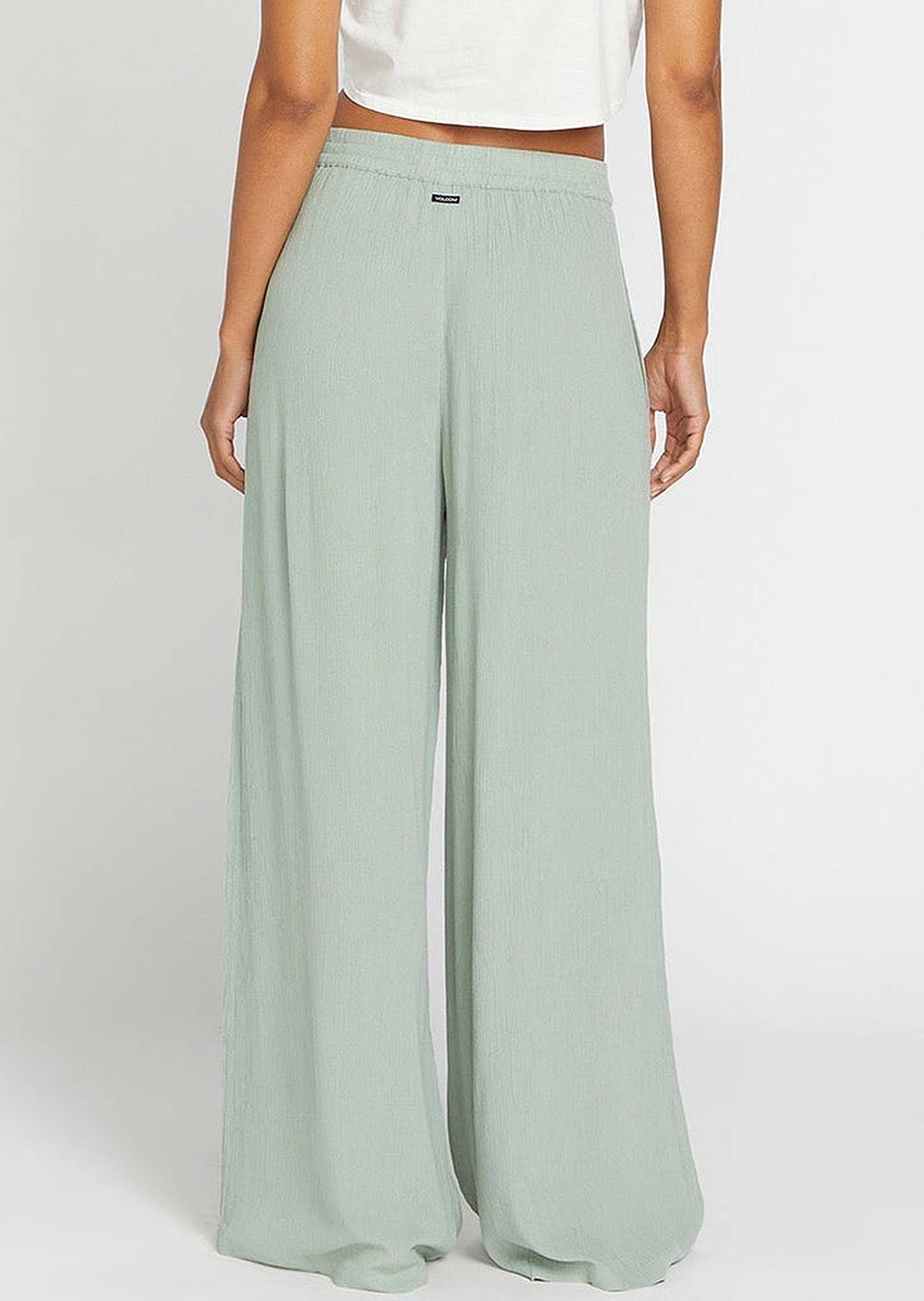 Volcom Women&#39;s Stoneshine Junki Pants Sea Glass