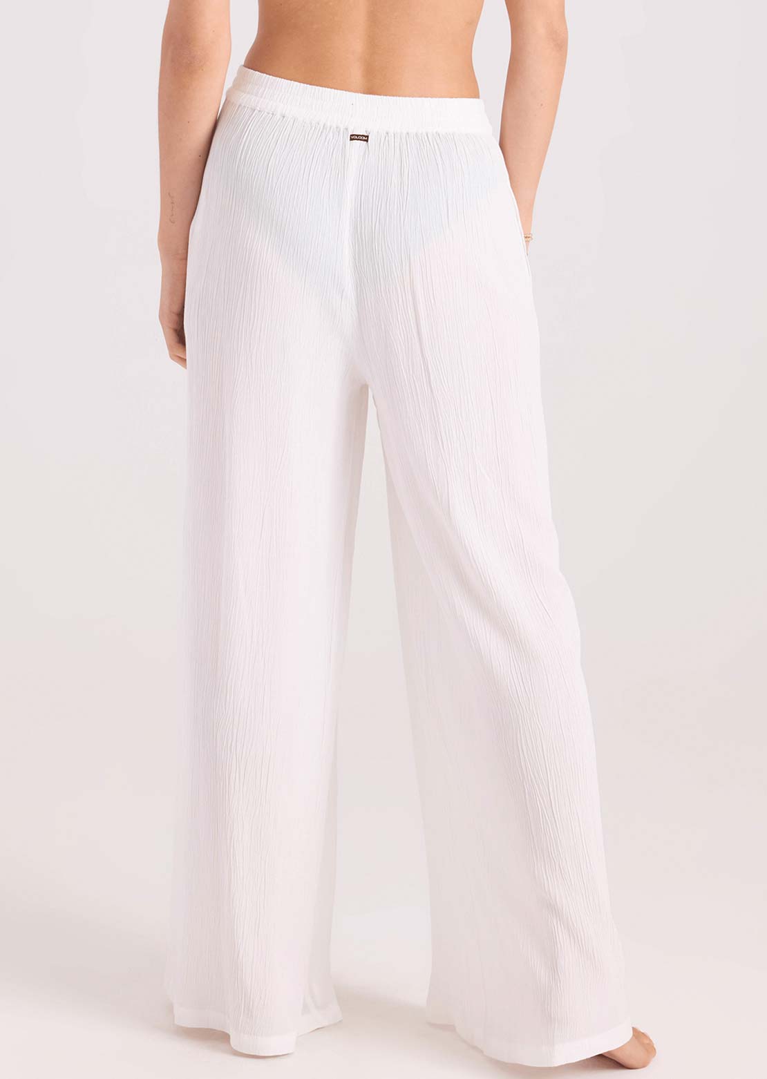 Volcom Women's Stoneshine Junki Pants Star White