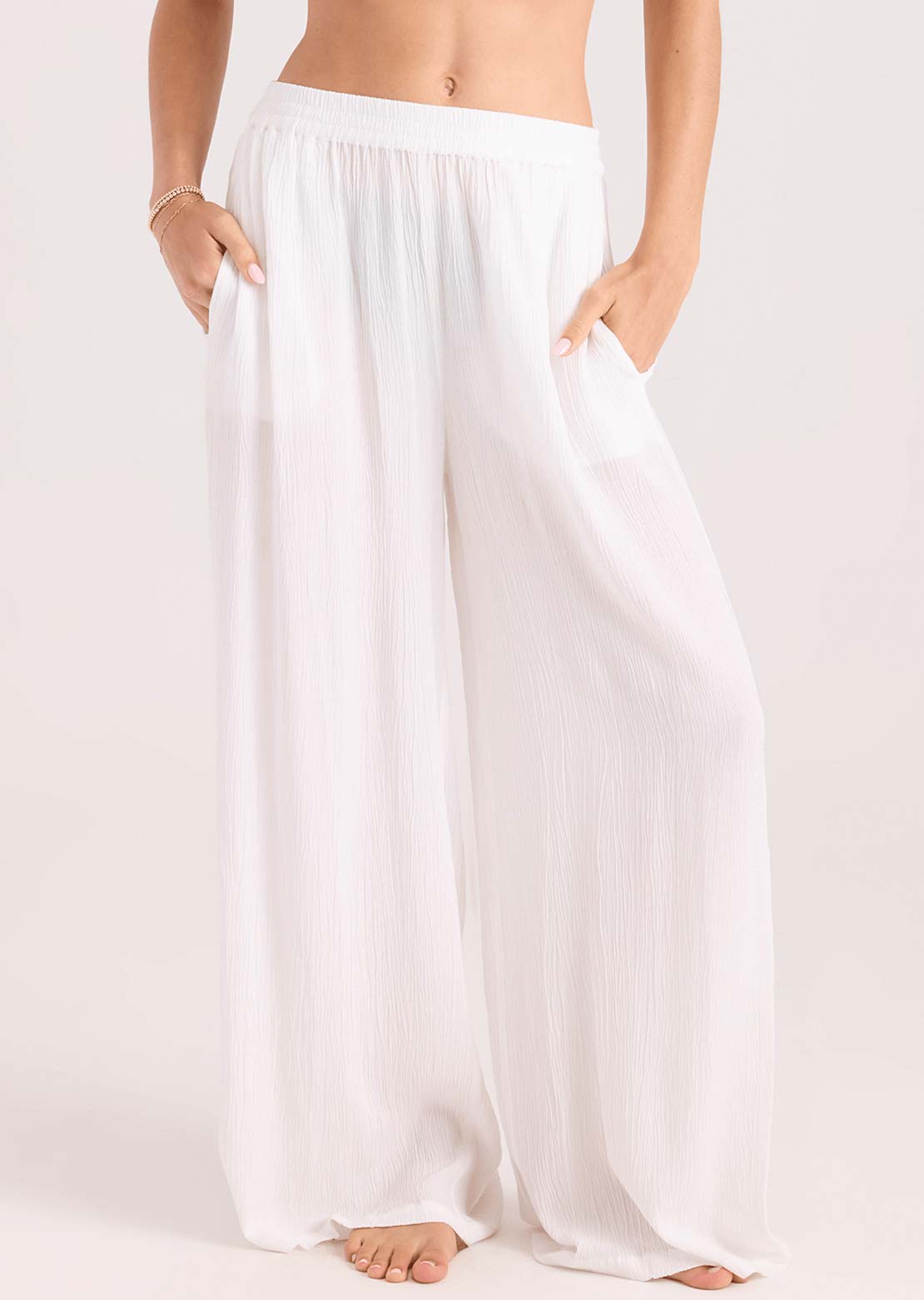 Volcom Women's Stoneshine Junki Pants Star White