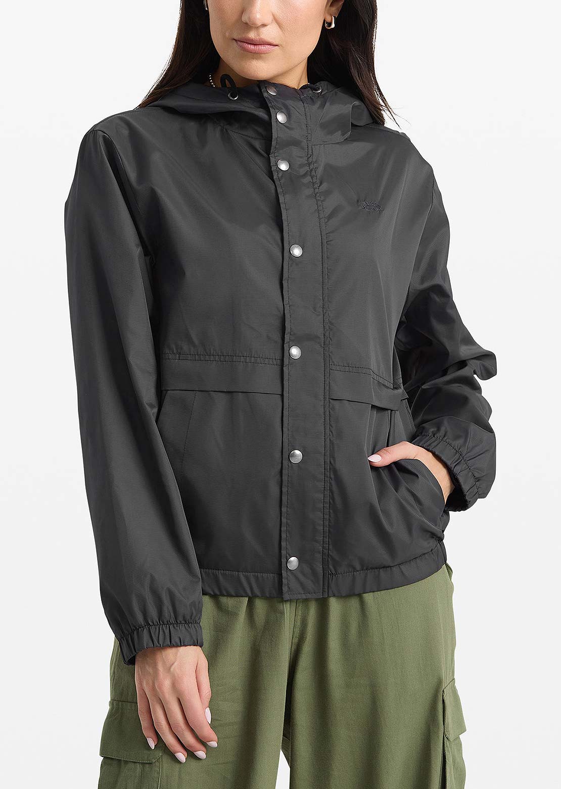 Volcom Women's Stonewind Jacket Vintage Black