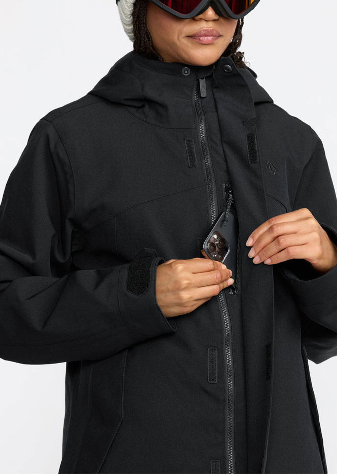 Volcom Women's Stoney Shadow Insulated Jacket Black