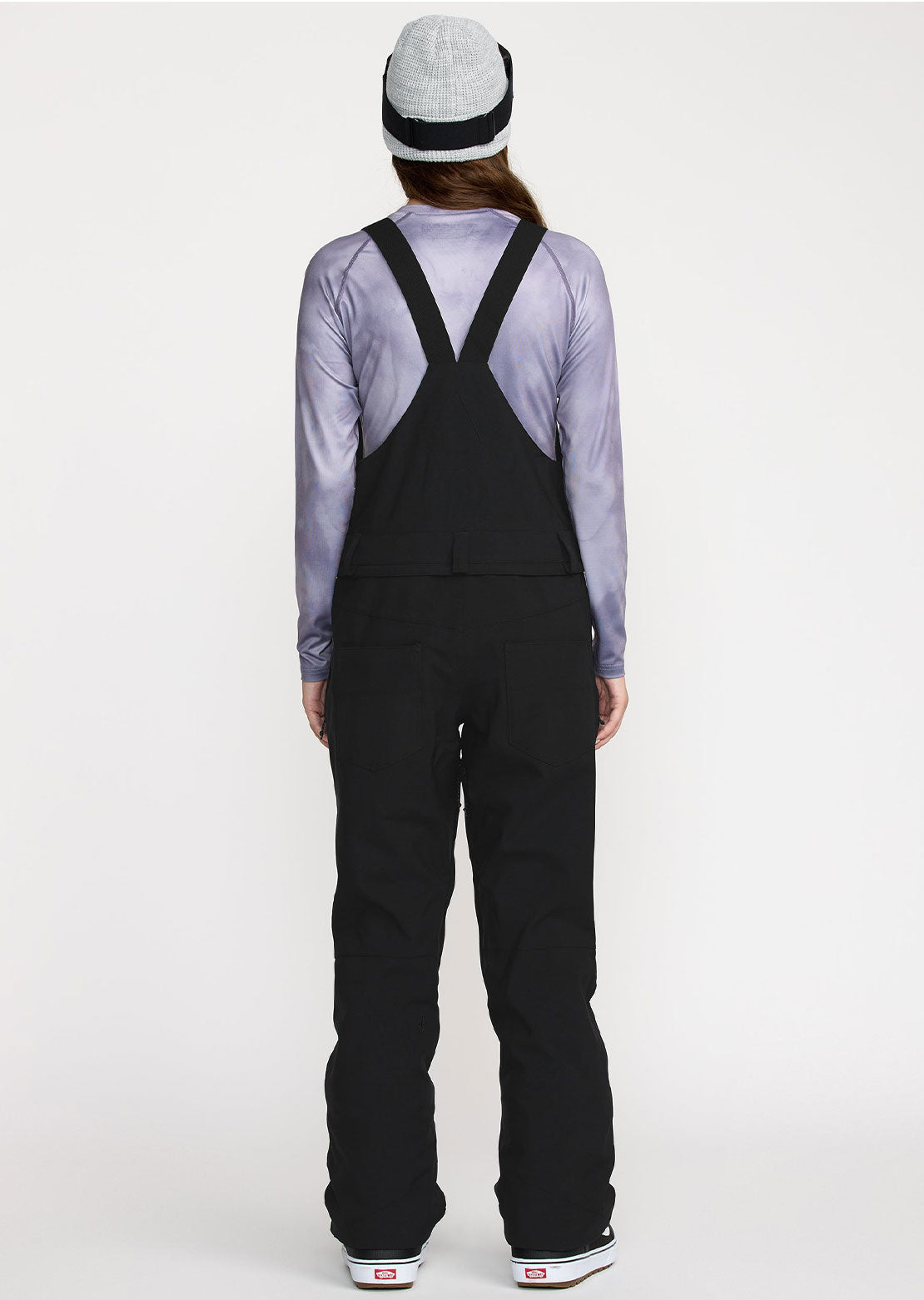 Volcom Women's Swift Bib Overall Pants Black