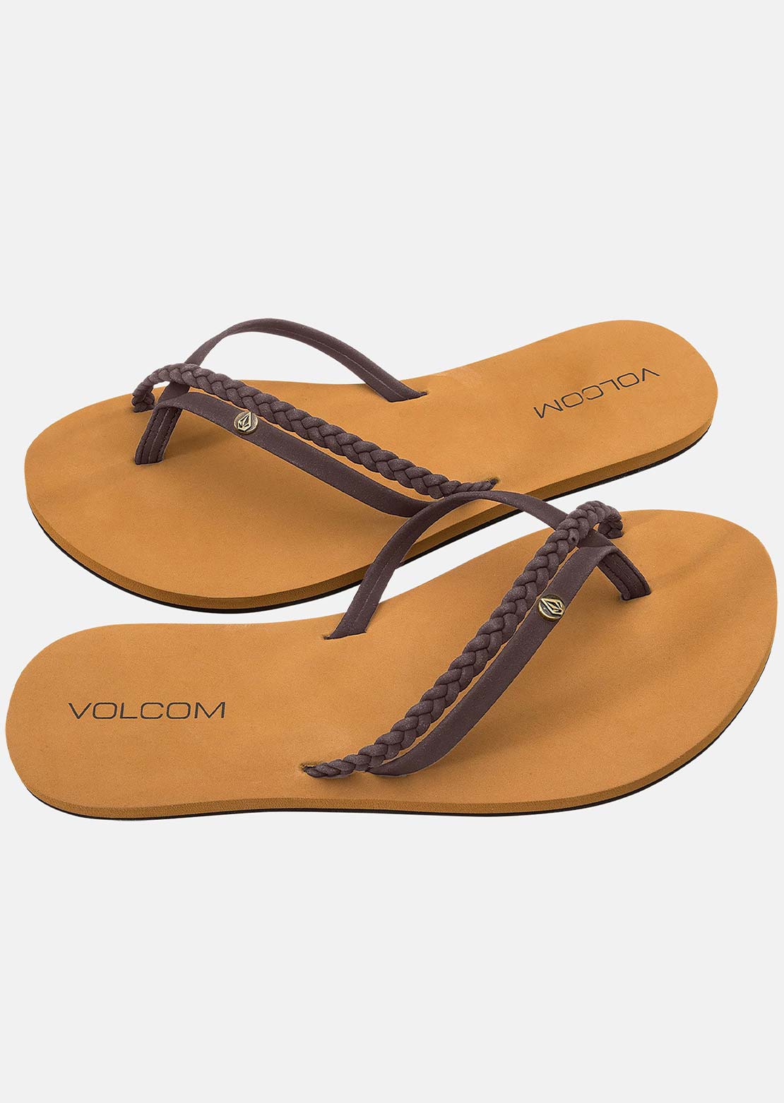 Volcom Women's Thrills II Sandals Brown