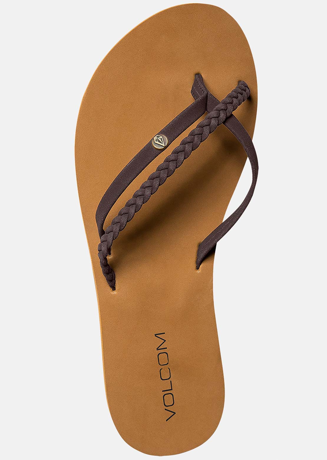 Volcom Women's Thrills II Sandals Brown