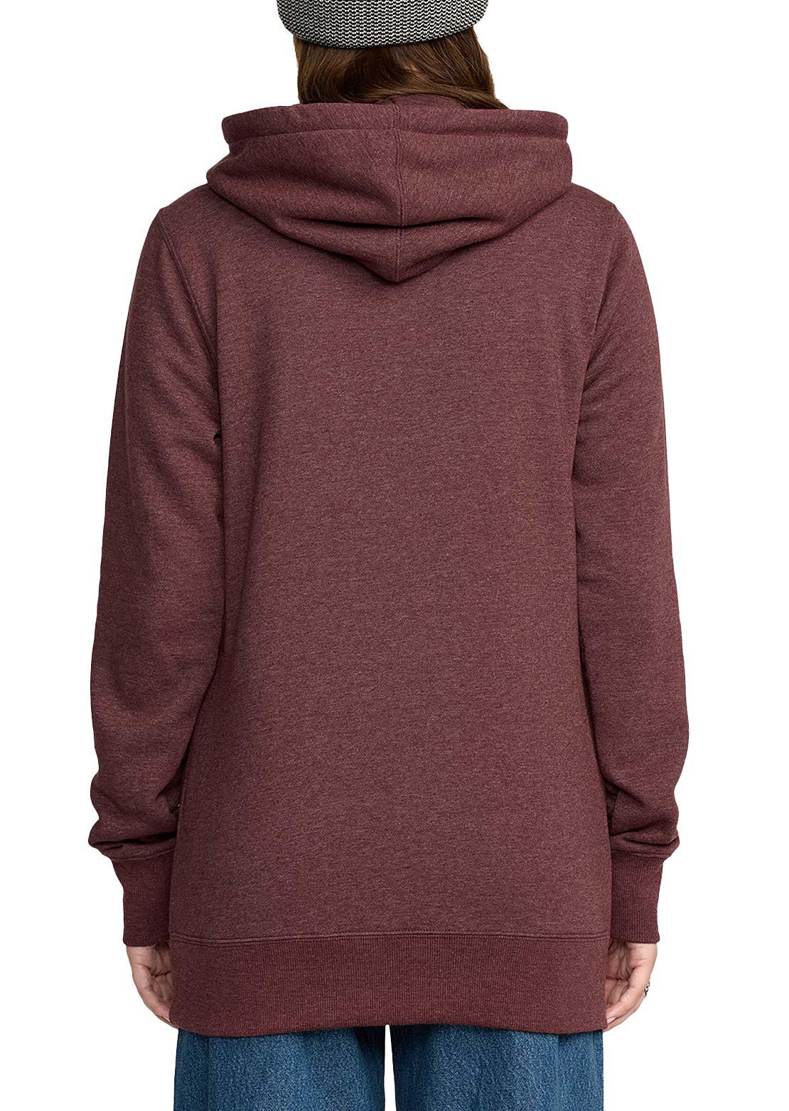 Volcom Women's Tower Pullover Fleece Oxblood