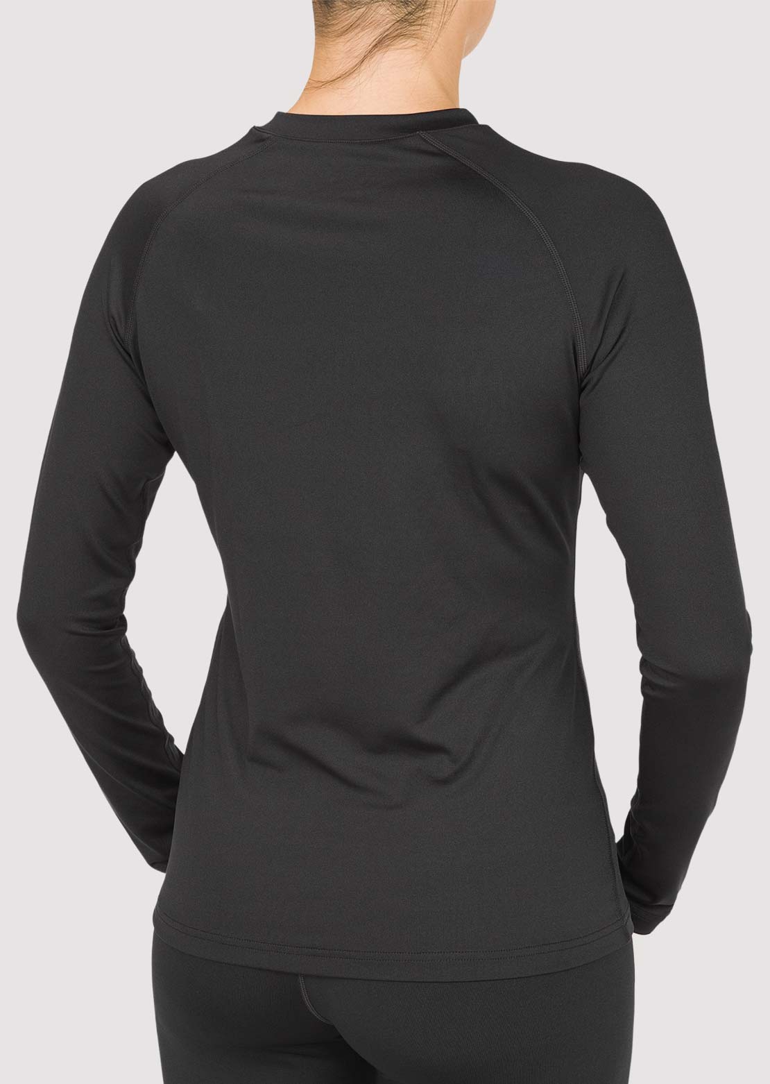 Volcom Women's V-Science Crew Long Sleeve Black