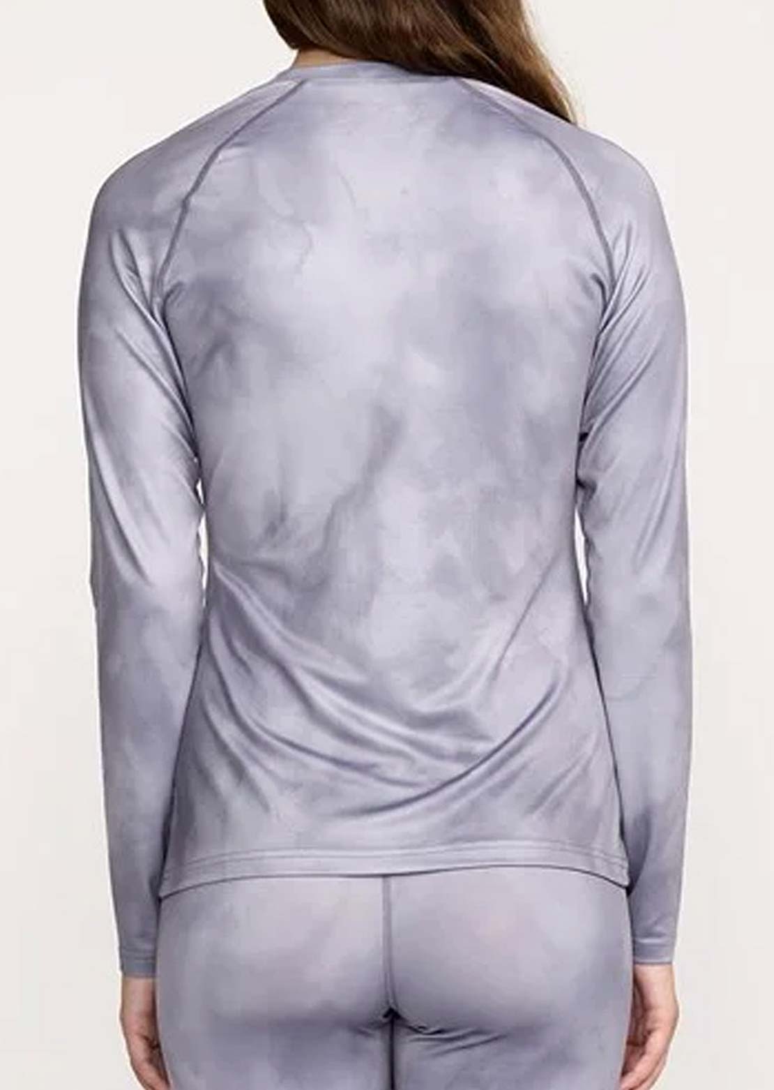 Volcom Women's V-Science Crew Long Sleeve Lavender Aura