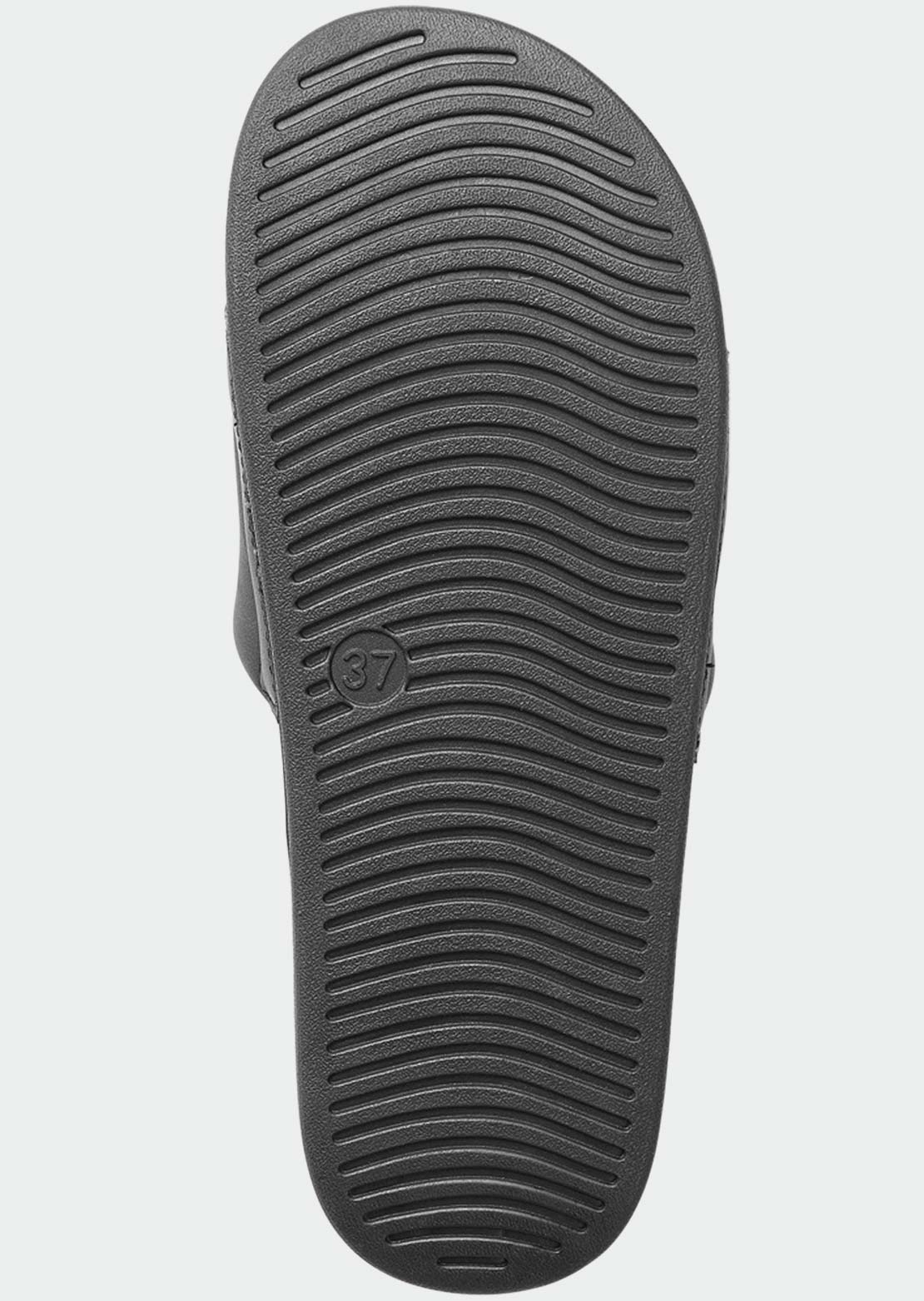 Volcom Women's Volcation Slide Sandals Black Out