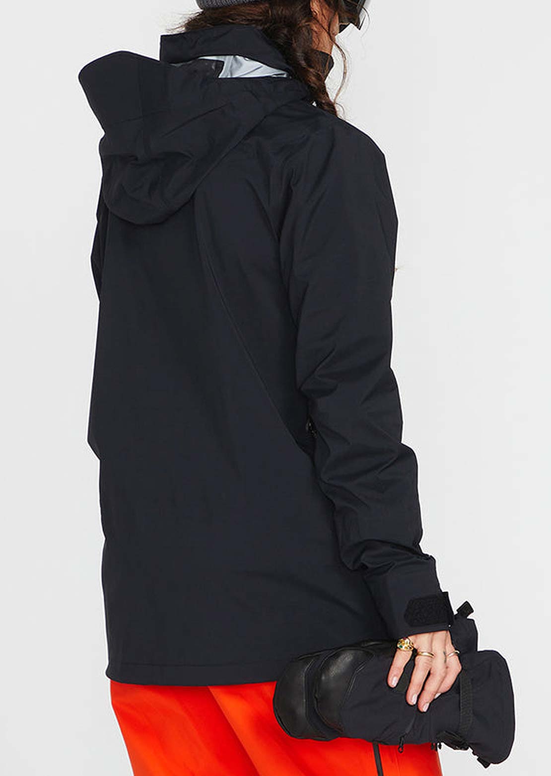 Volcom Women&#39;s VS 3L Stretch Gore Jacket Black