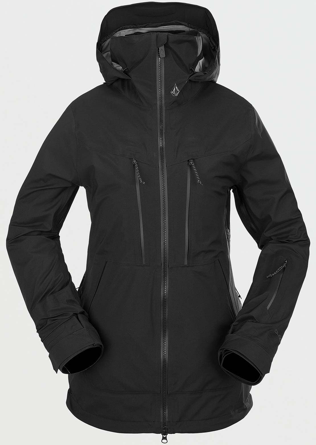 Volcom Women&#39;s VS 3L Stretch Gore Jacket Black