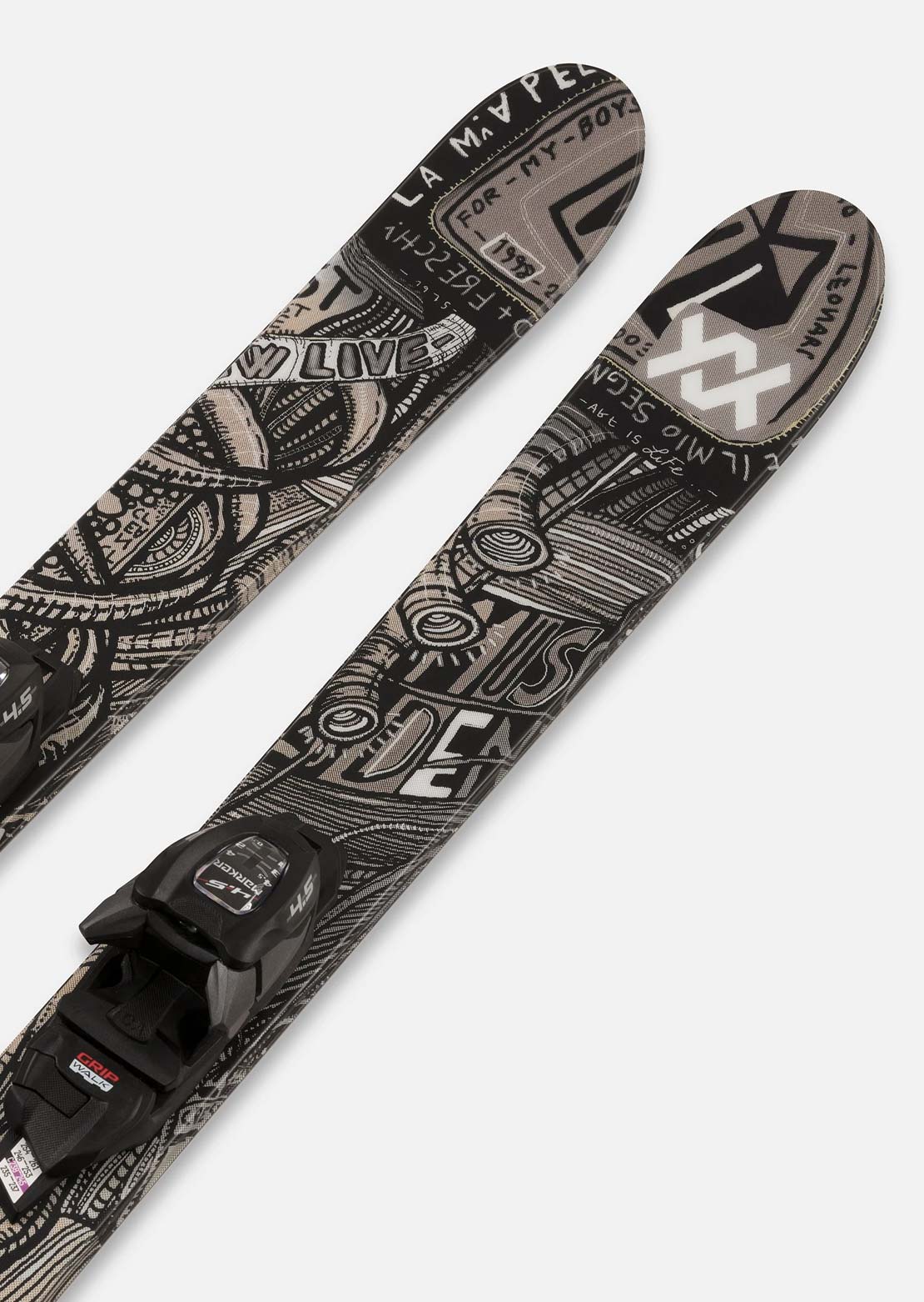 Volkl Junior Revolt JR Urban + 7.0 VMotion JR 86mm Ski