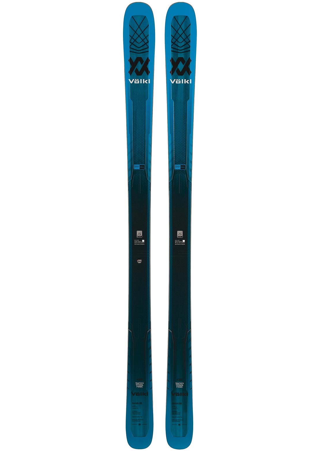 Volkl Men&#39;s Kendo 88 Flat Ski