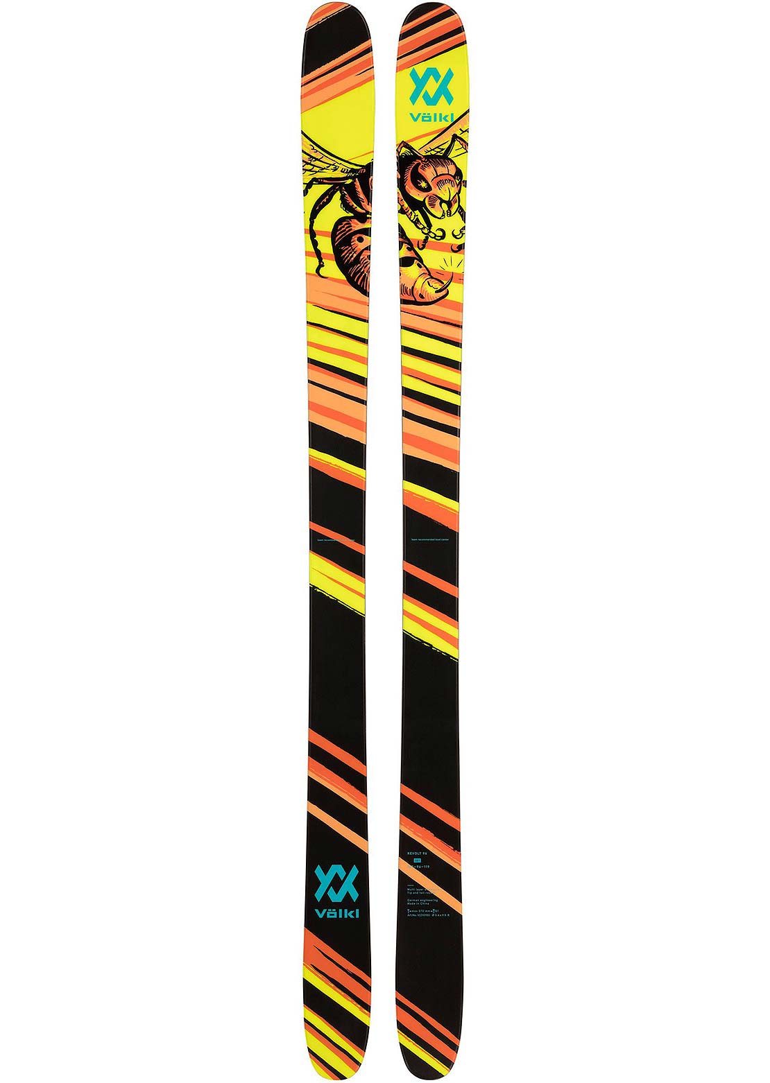 Volkl Men&#39;s Revolt 96 Flat Ski