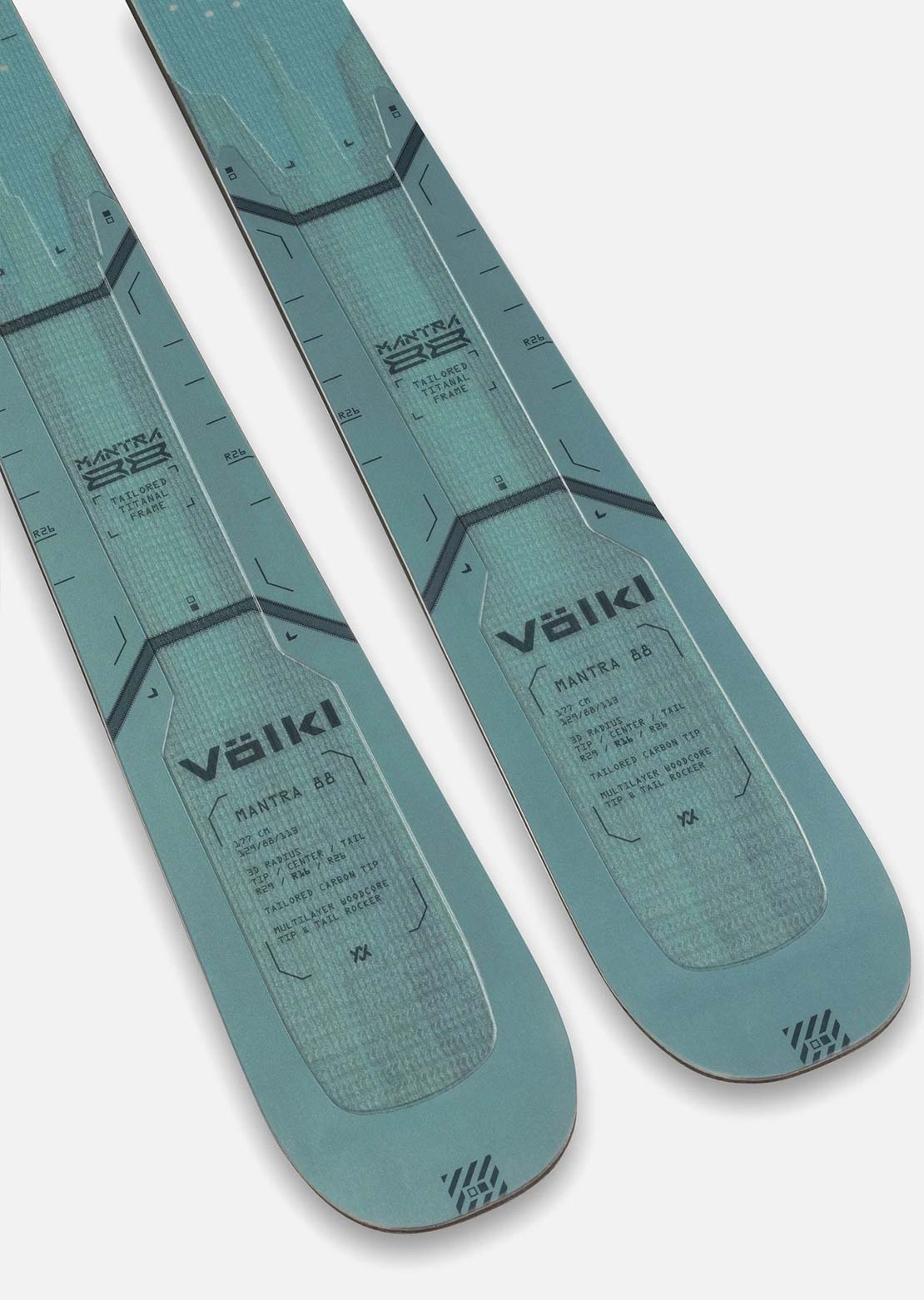 Volkl Unisex Mantra 88 Flat Ski