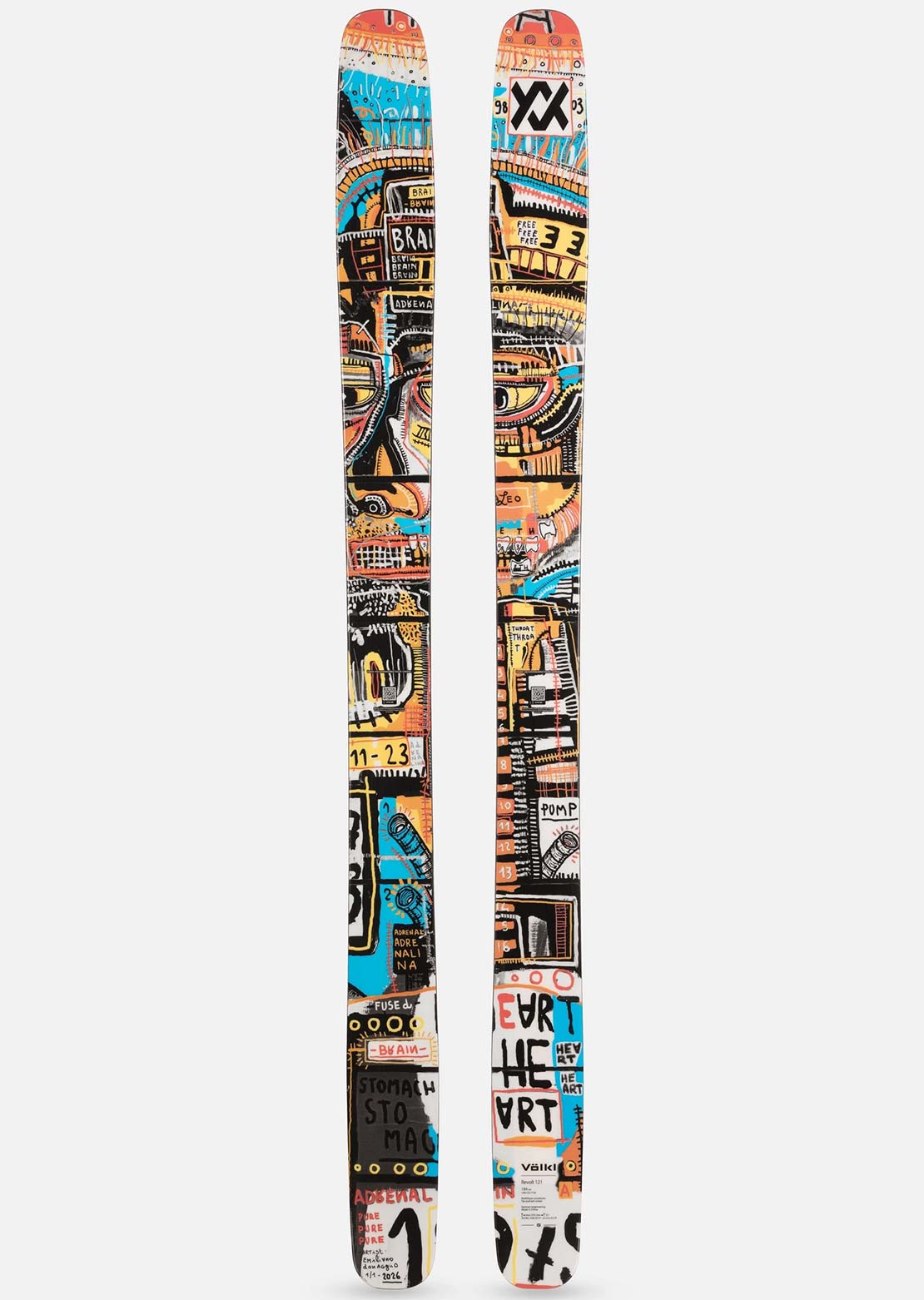 Volkl Unisex Revolt 121 Flat Ski