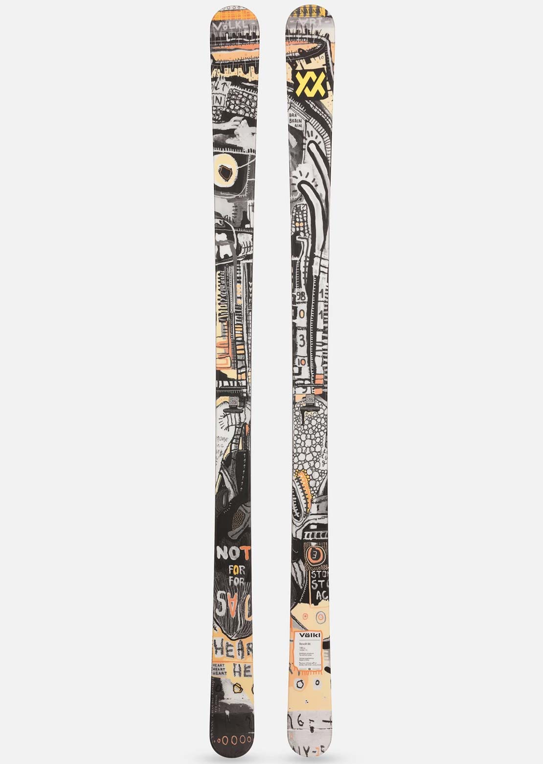 Volkl Unisex Revolt 86 Flat Ski