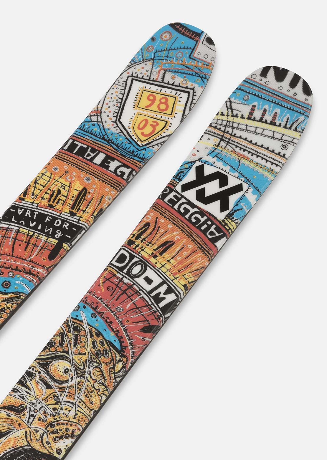 Volkl Unisex Revolt 90 Flat Ski