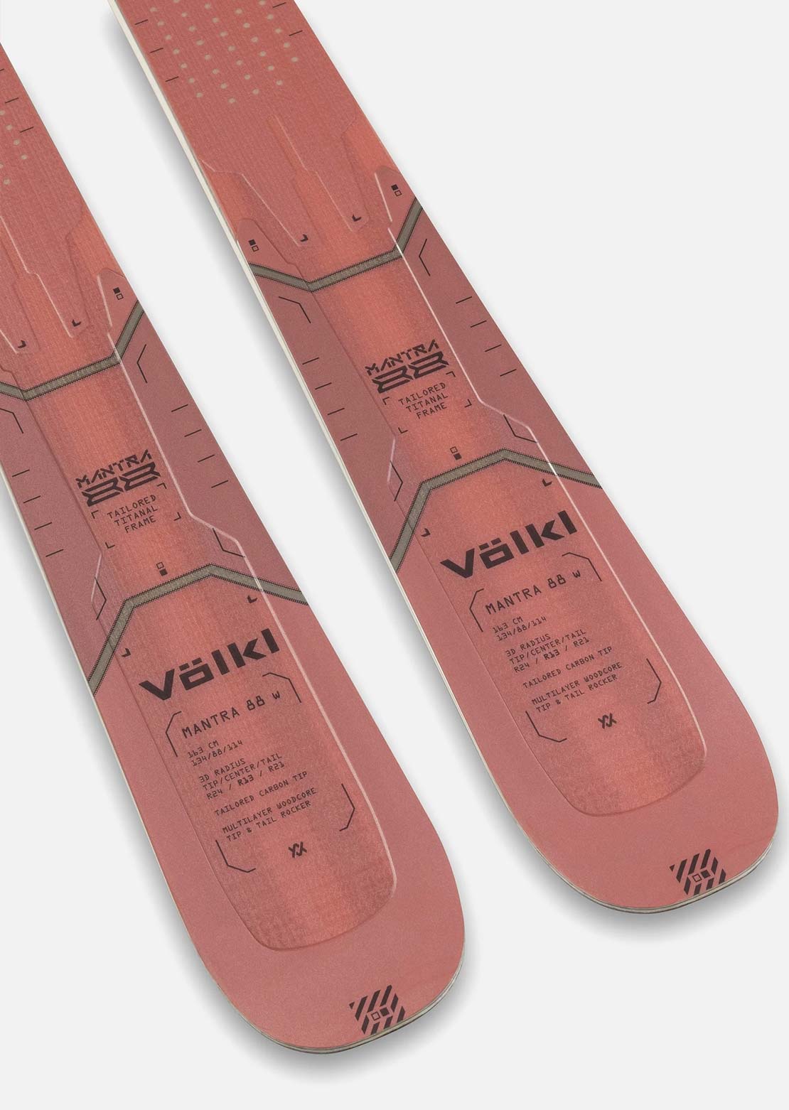Volkl Women's Mantra 88 Flat Ski
