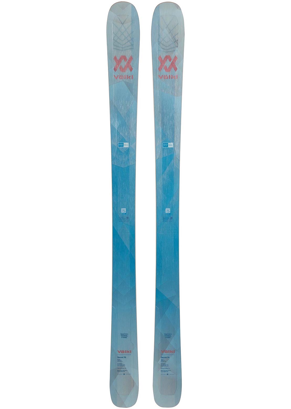 Volkl Women&#39;s Secret 96 Flat Ski