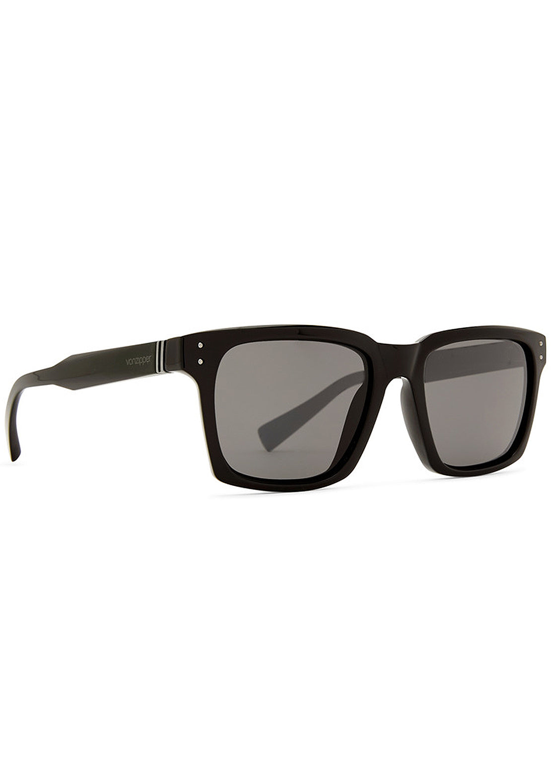 Von Zipper Men&#39;s Episode Sunglasses Black Gloss/Grey