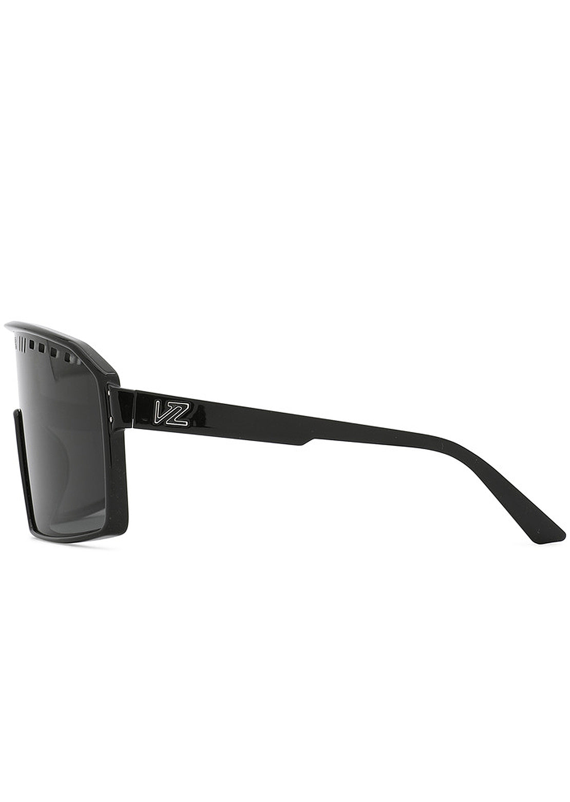  Von Zipper Men&#39;s Super Rad Sunglasses Black Gloss/Vintage Grey