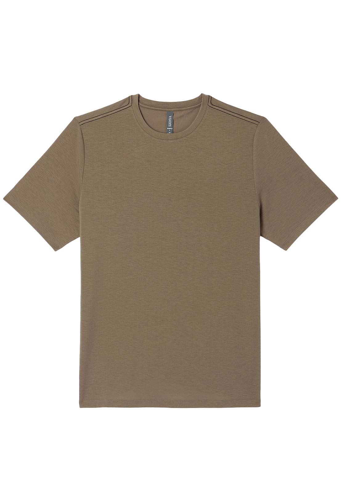 Vuori Men's Current Tech T-Shirt Peppercorn