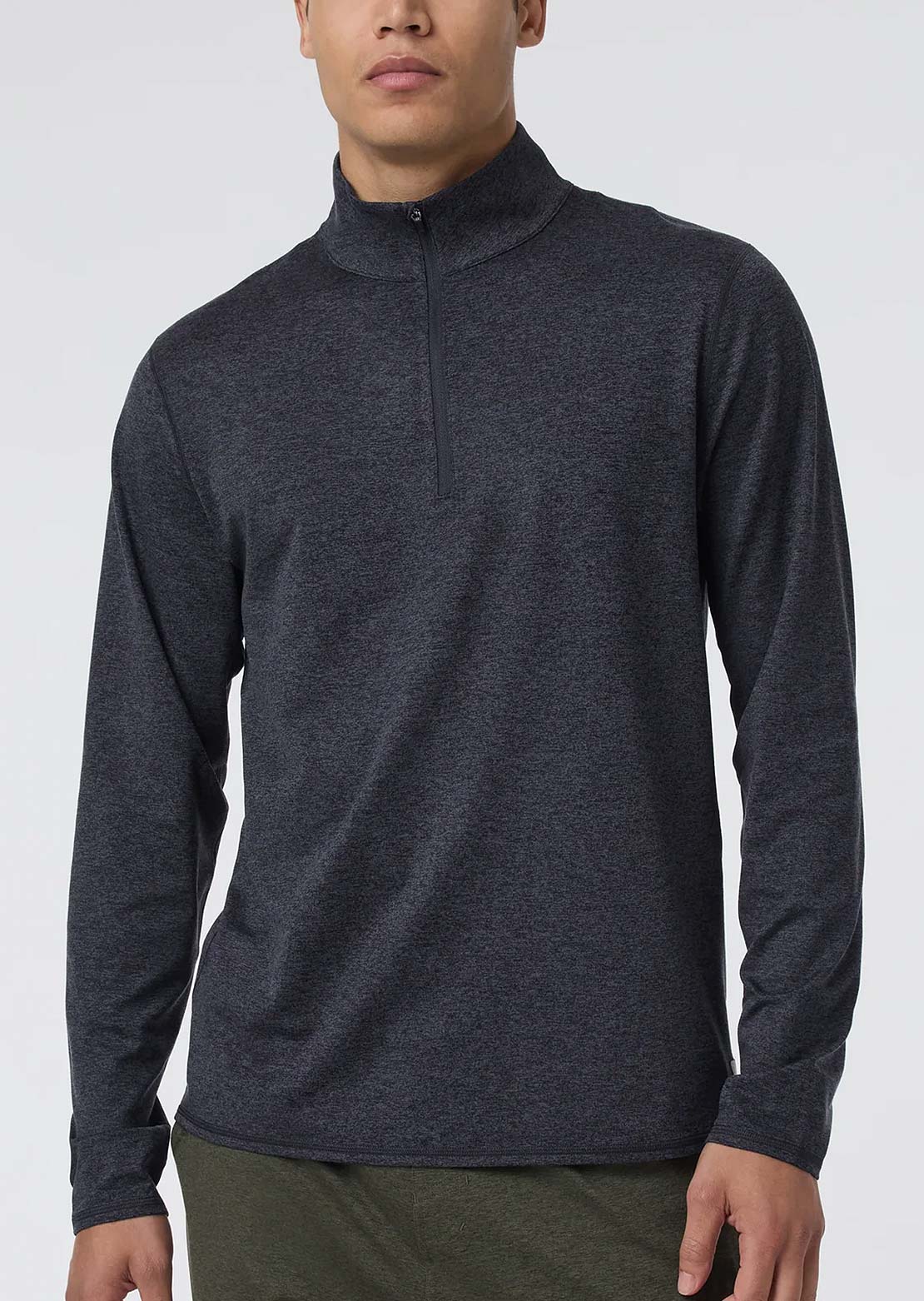 Vuori Men's Ponto 1/2 Zip Mock Neck Sweatshirt