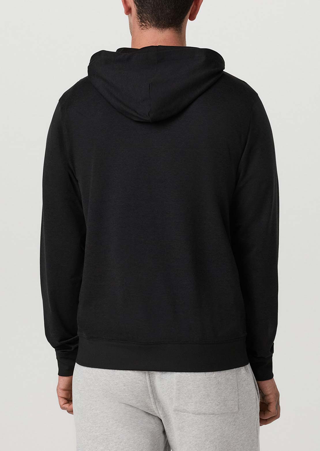 Vuori Men's Ponto Full Zip Hood Sangria Heather