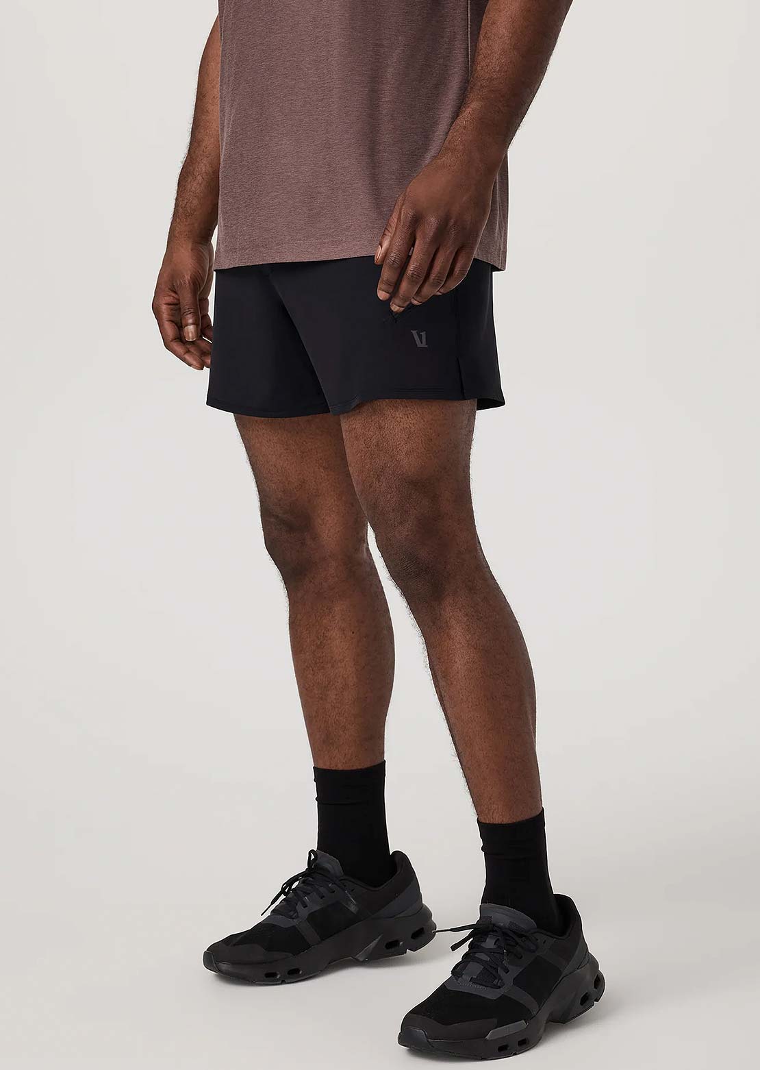 Vuori Men's Qualify Lined 5" Shorts Black