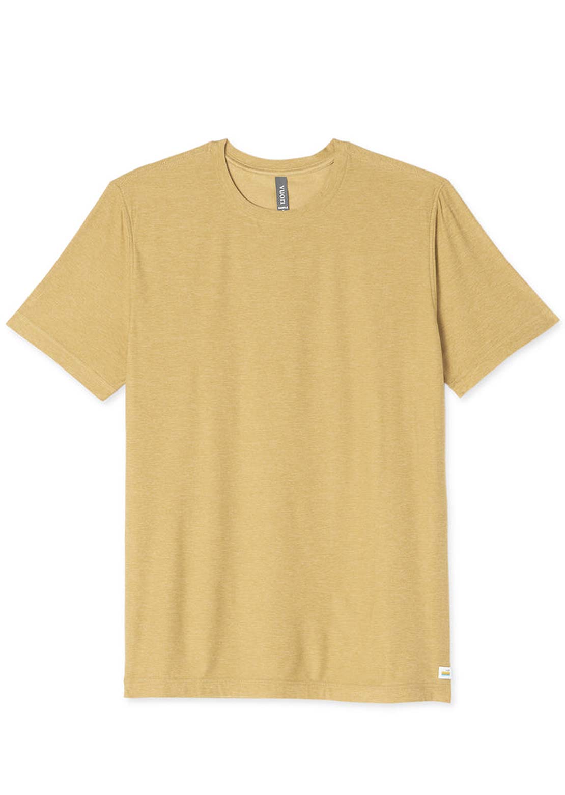 Vuori Men&#39;s Strato Tech T-Shirt Brass Heather