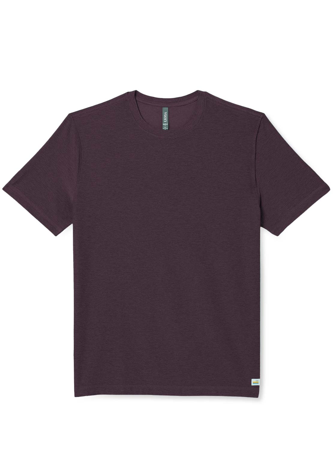 Vuori Men's Strato Tech T-Shirt Raisin Heather